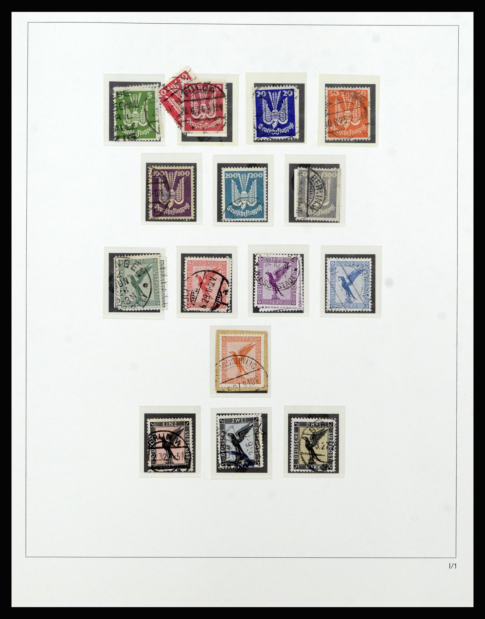37120 015 - Postzegelverzameling 37120 Duitse Rijk 1923-1940.