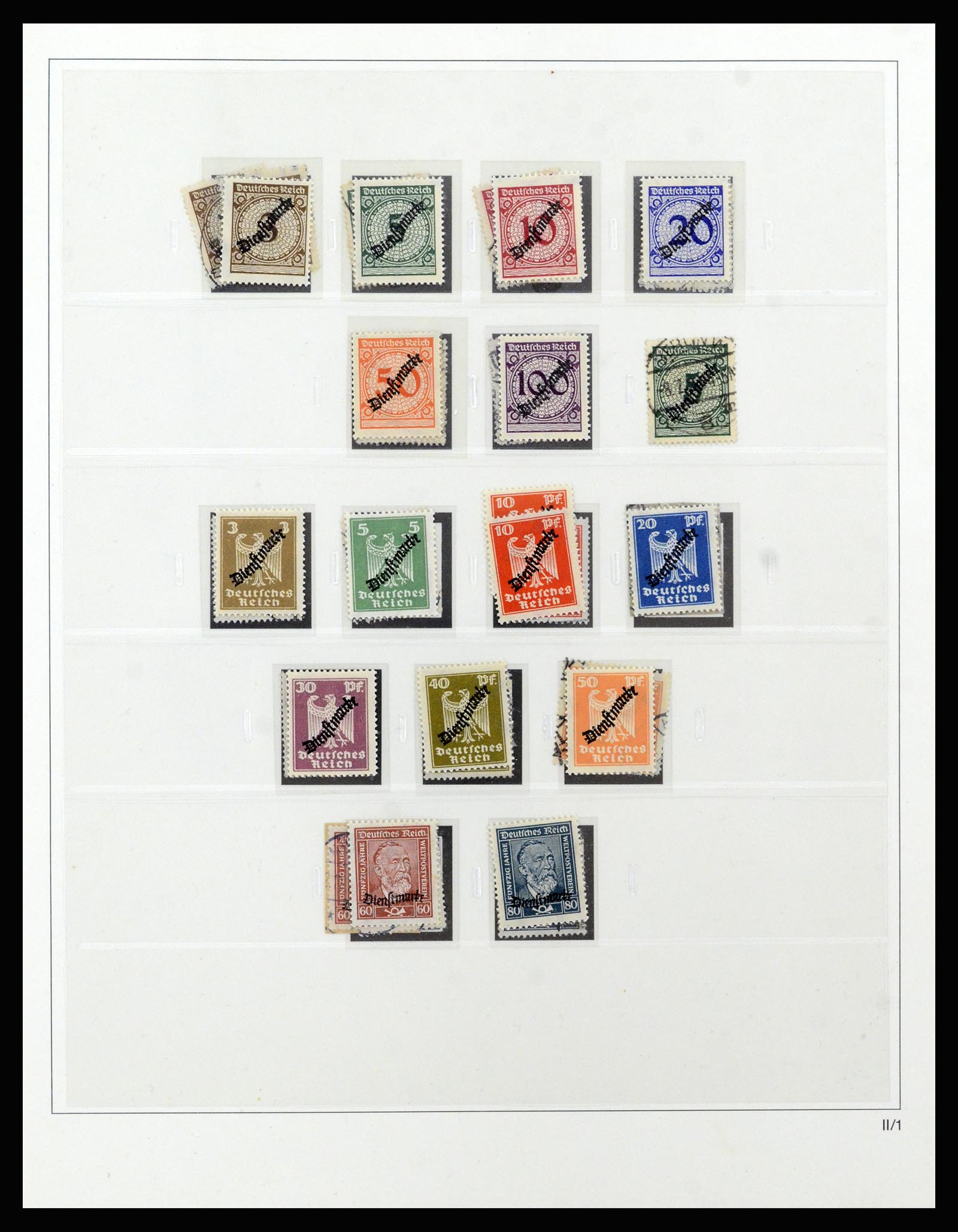 37120 020 - Postzegelverzameling 37120 Duitse Rijk 1923-1940.