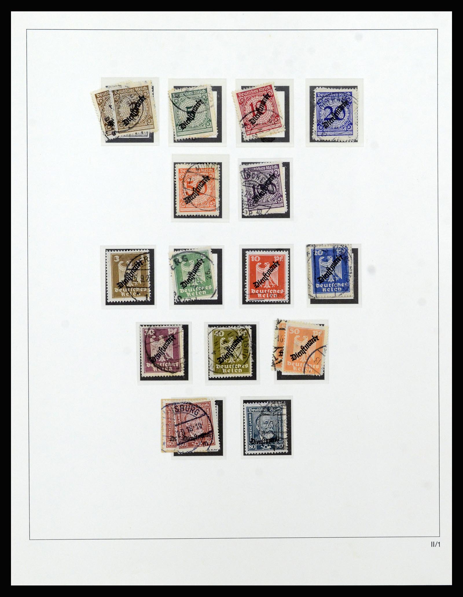 37120 021 - Stamp collection 37120 Germany Reich specialised 1923-1940.