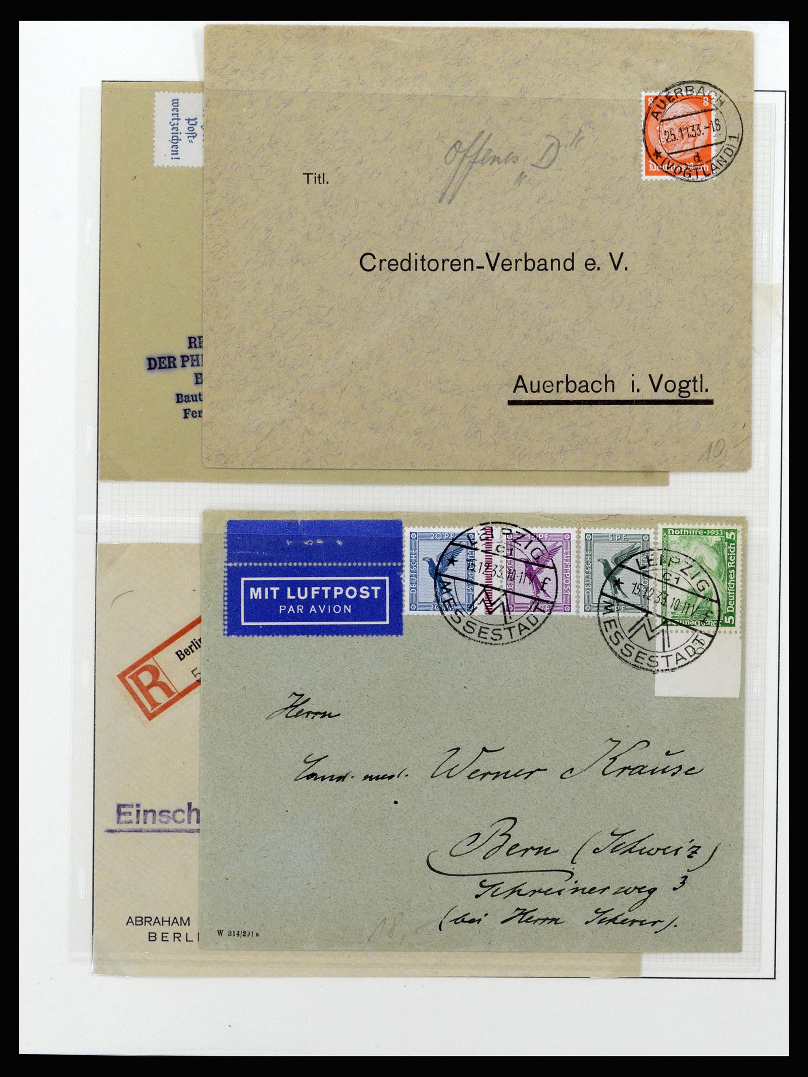 37120 030 - Stamp collection 37120 Germany Reich specialised 1923-1940.