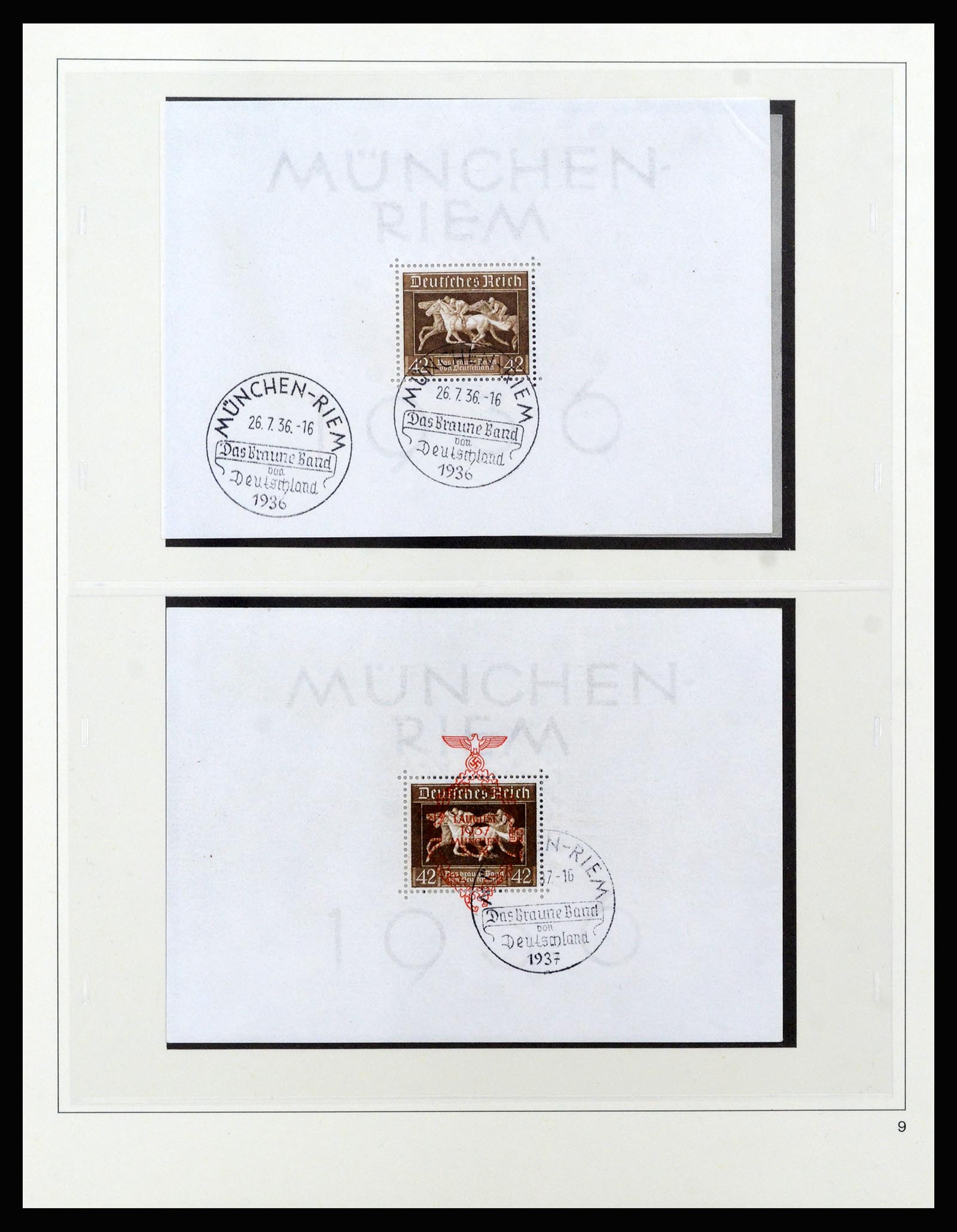 37120 056 - Stamp collection 37120 Germany Reich specialised 1923-1940.