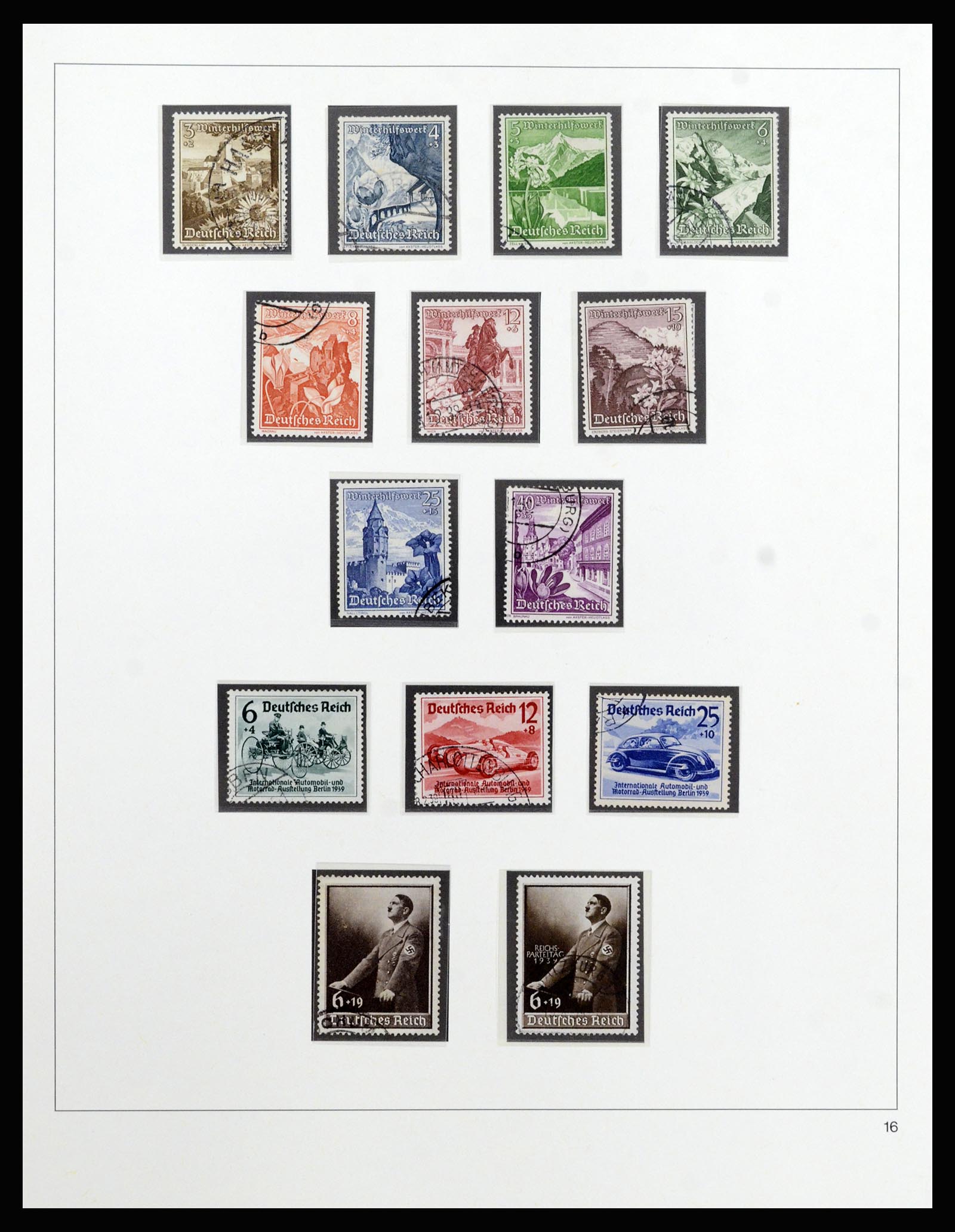 37120 082 - Stamp collection 37120 Germany Reich specialised 1923-1940.