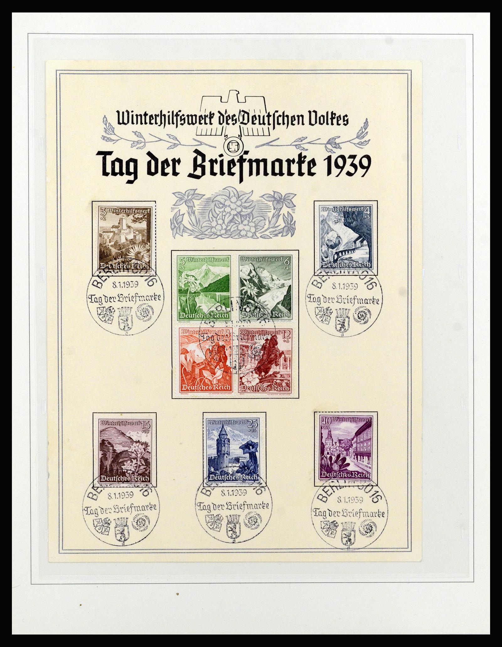 37120 083 - Stamp collection 37120 Germany Reich specialised 1923-1940.