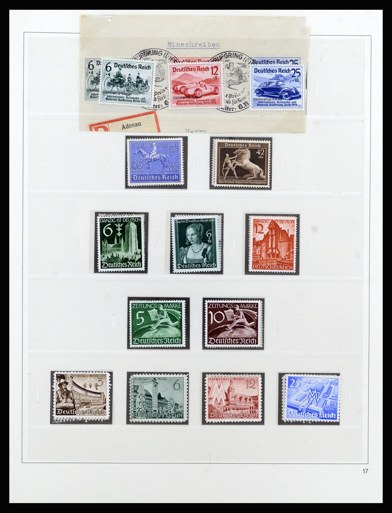 37120 089 - Stamp collection 37120 Germany Reich specialised 1923-1940.