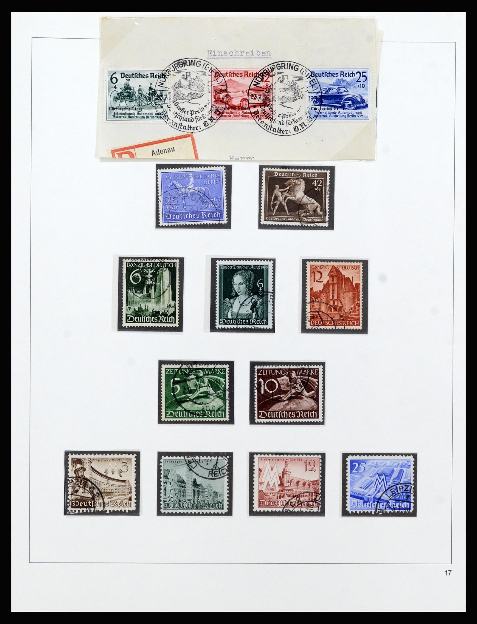 37120 090 - Stamp collection 37120 Germany Reich specialised 1923-1940.