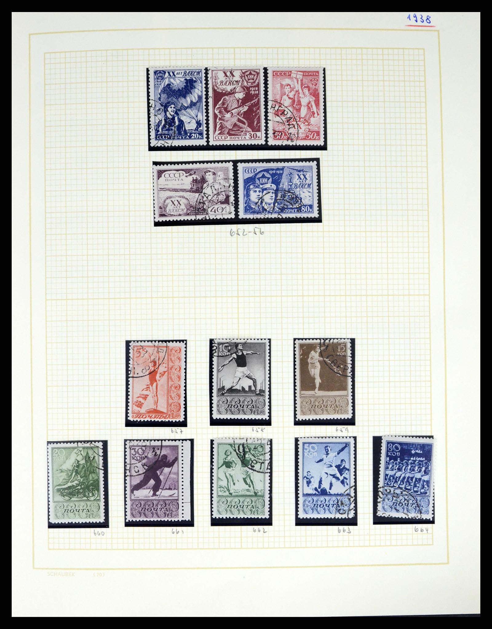 37123 066 - Postzegelverzameling 37123 Rusland 1858-1991.