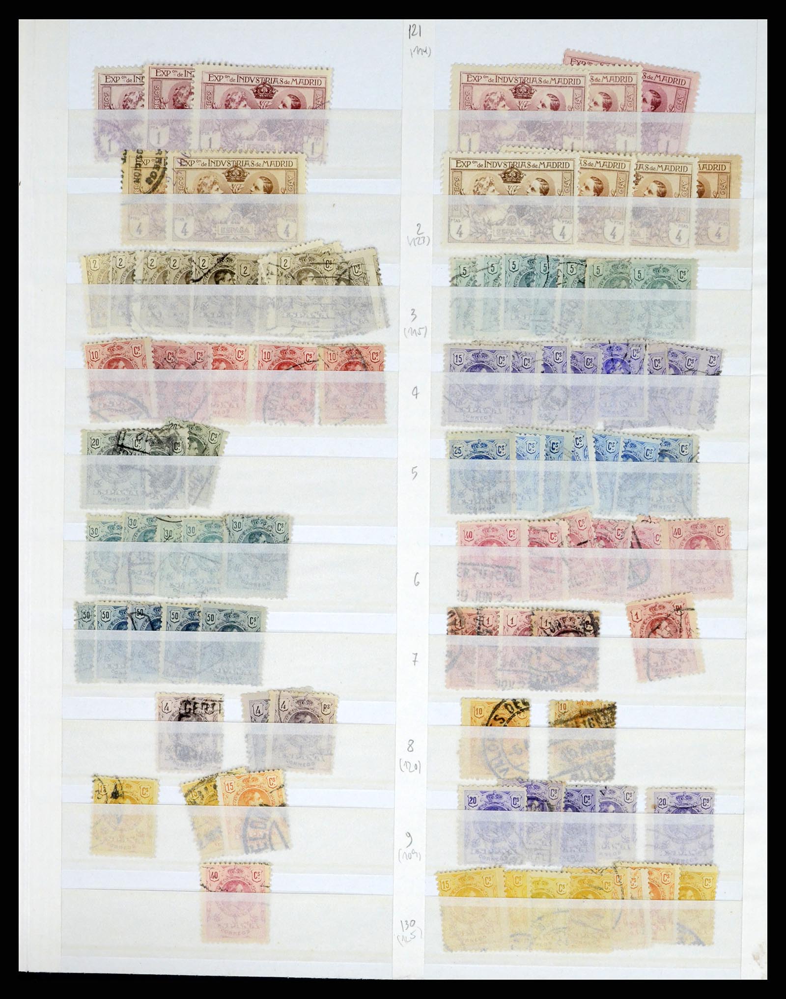 37124 017 - Postzegelverzameling 37124 Spanje 1850-2000.
