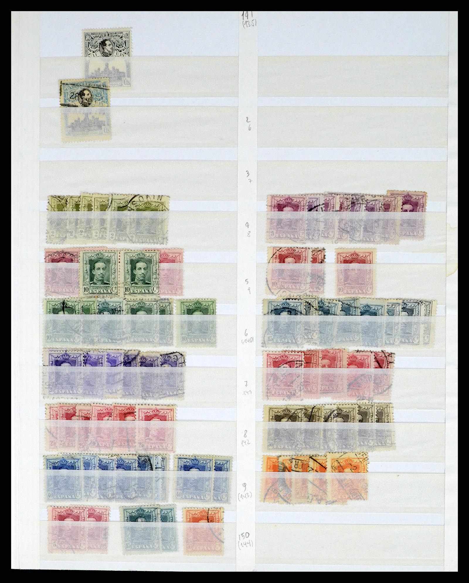 37124 019 - Postzegelverzameling 37124 Spanje 1850-2000.