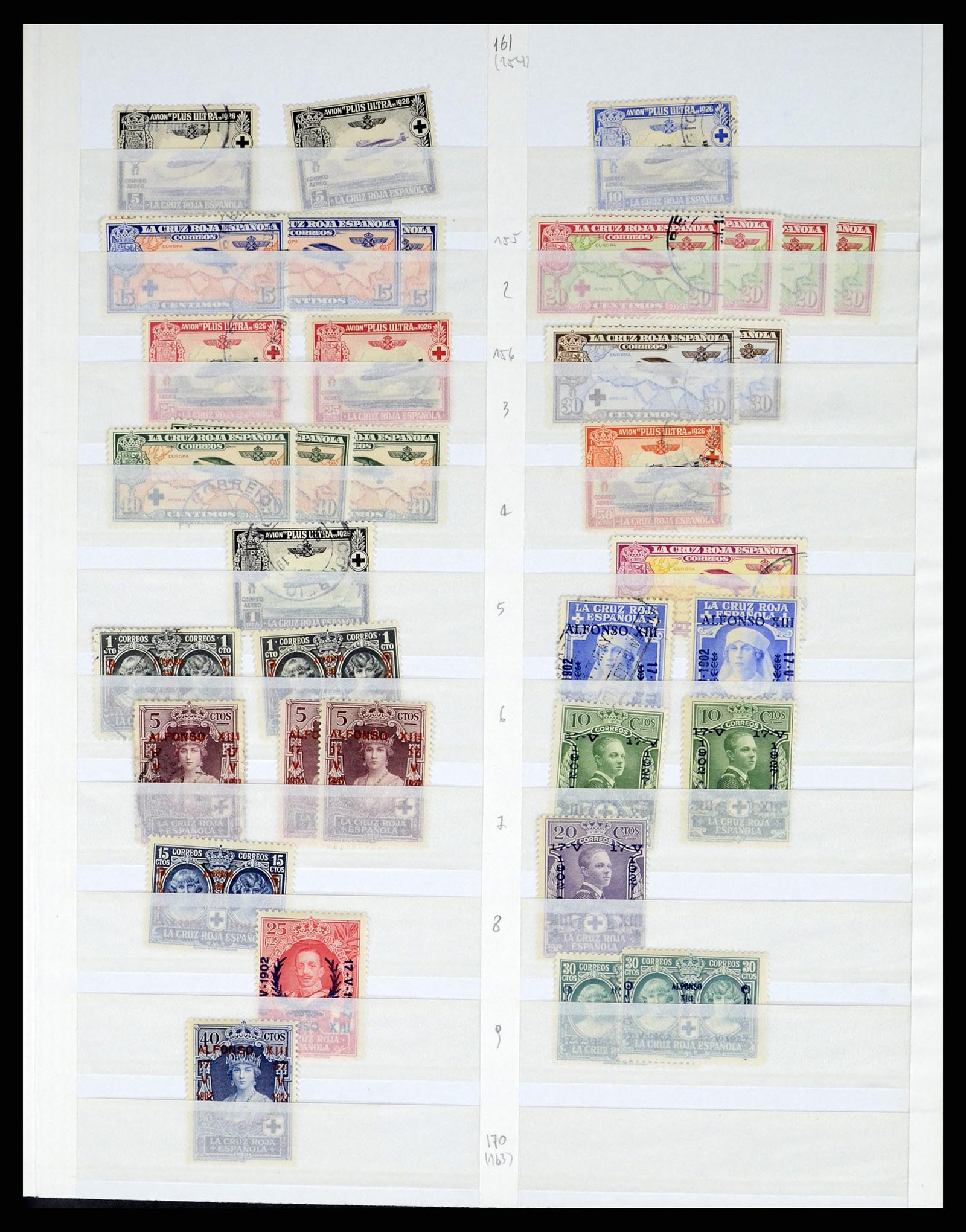 37124 021 - Postzegelverzameling 37124 Spanje 1850-2000.