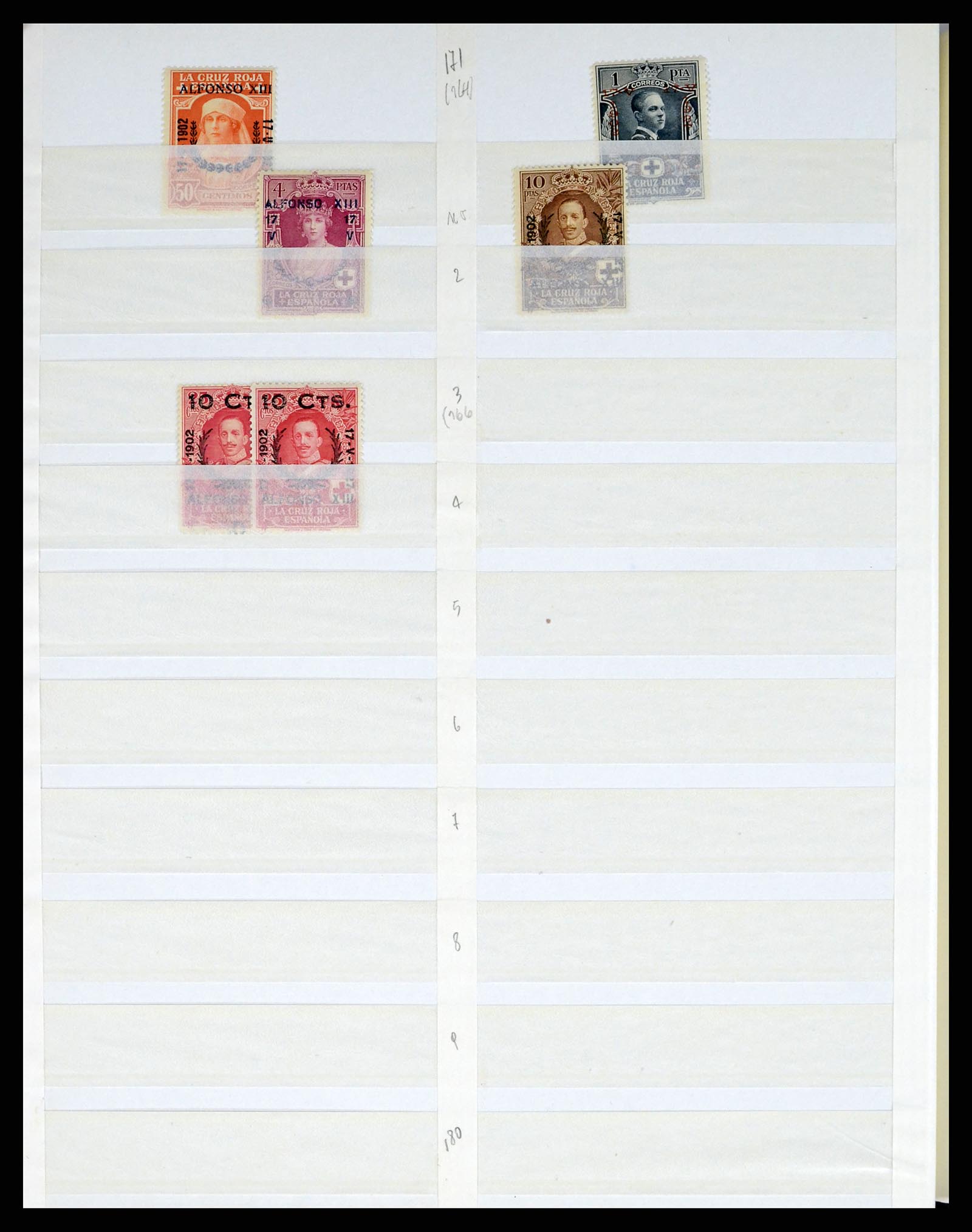 37124 022 - Postzegelverzameling 37124 Spanje 1850-2000.