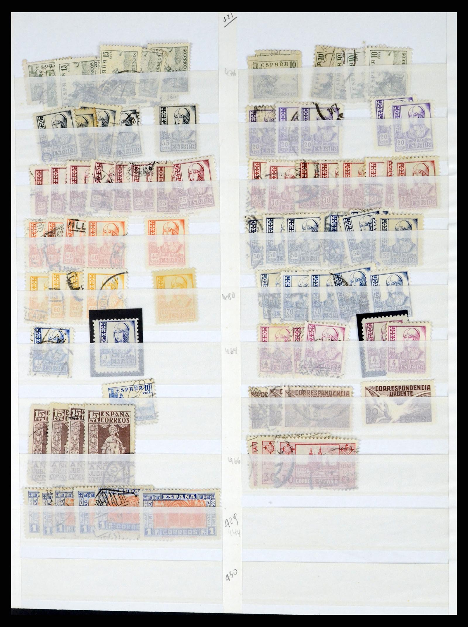 37124 047 - Postzegelverzameling 37124 Spanje 1850-2000.