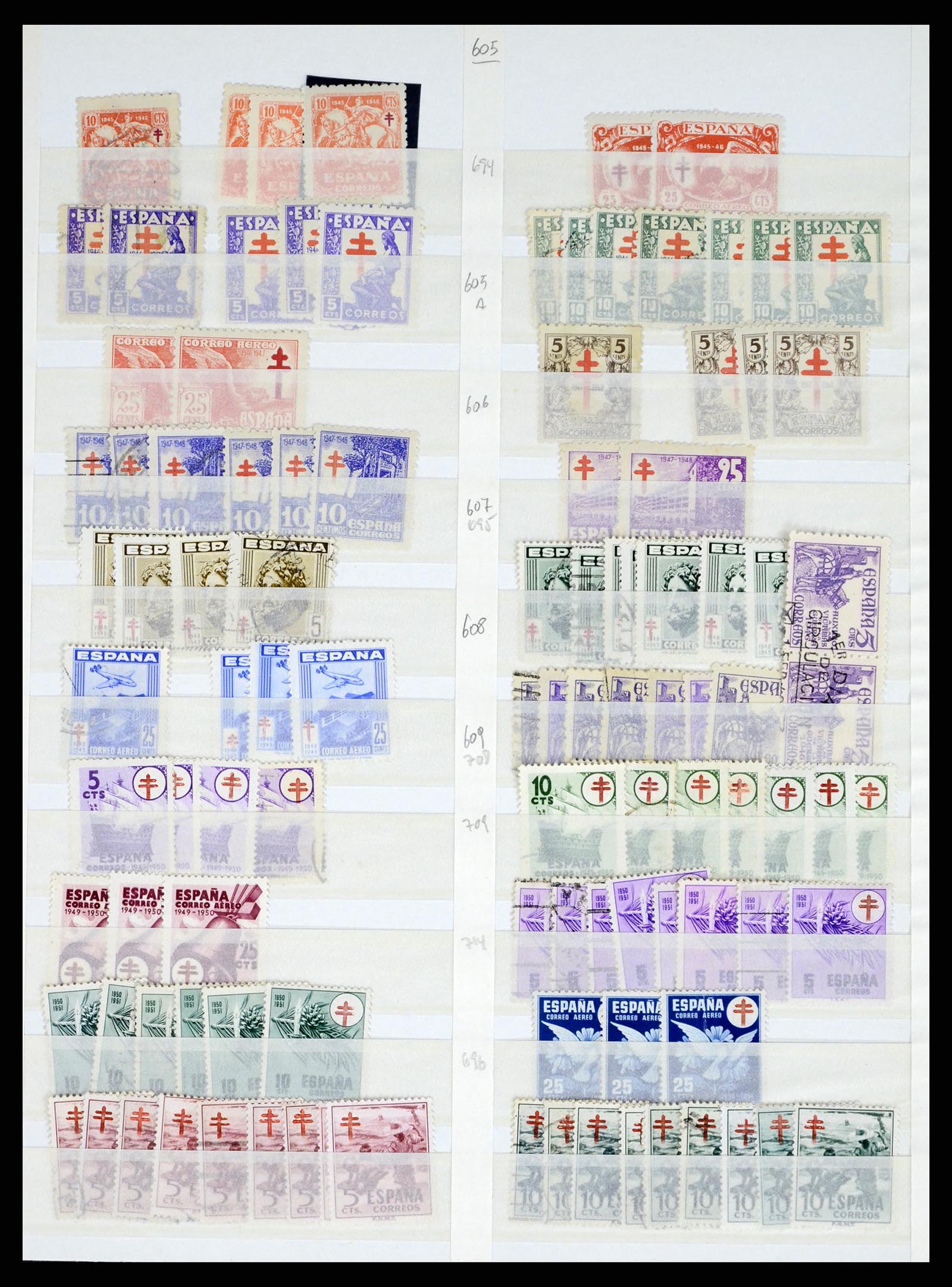 37124 067 - Stamp collection 37124 Spain 1850-2000.