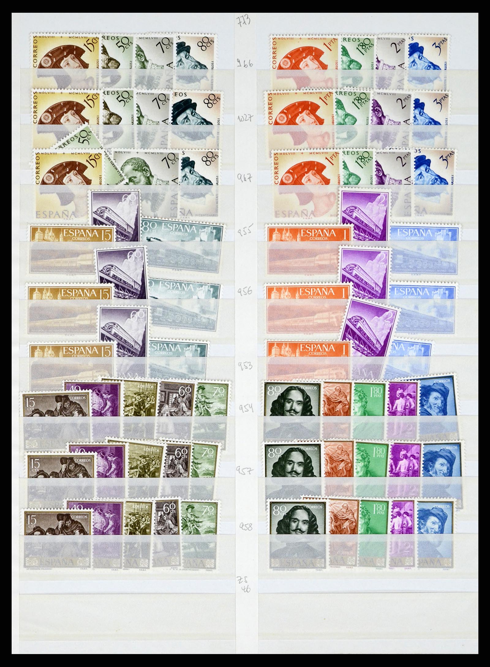 37124 077 - Stamp collection 37124 Spain 1850-2000.