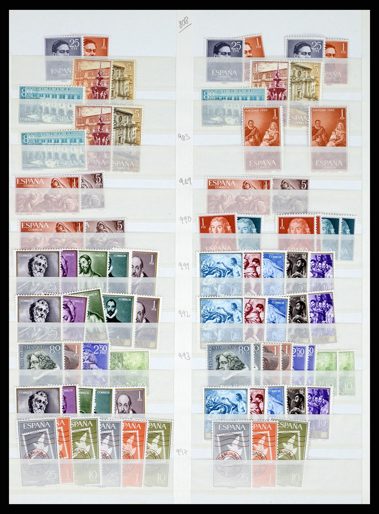 37124 081 - Stamp collection 37124 Spain 1850-2000.