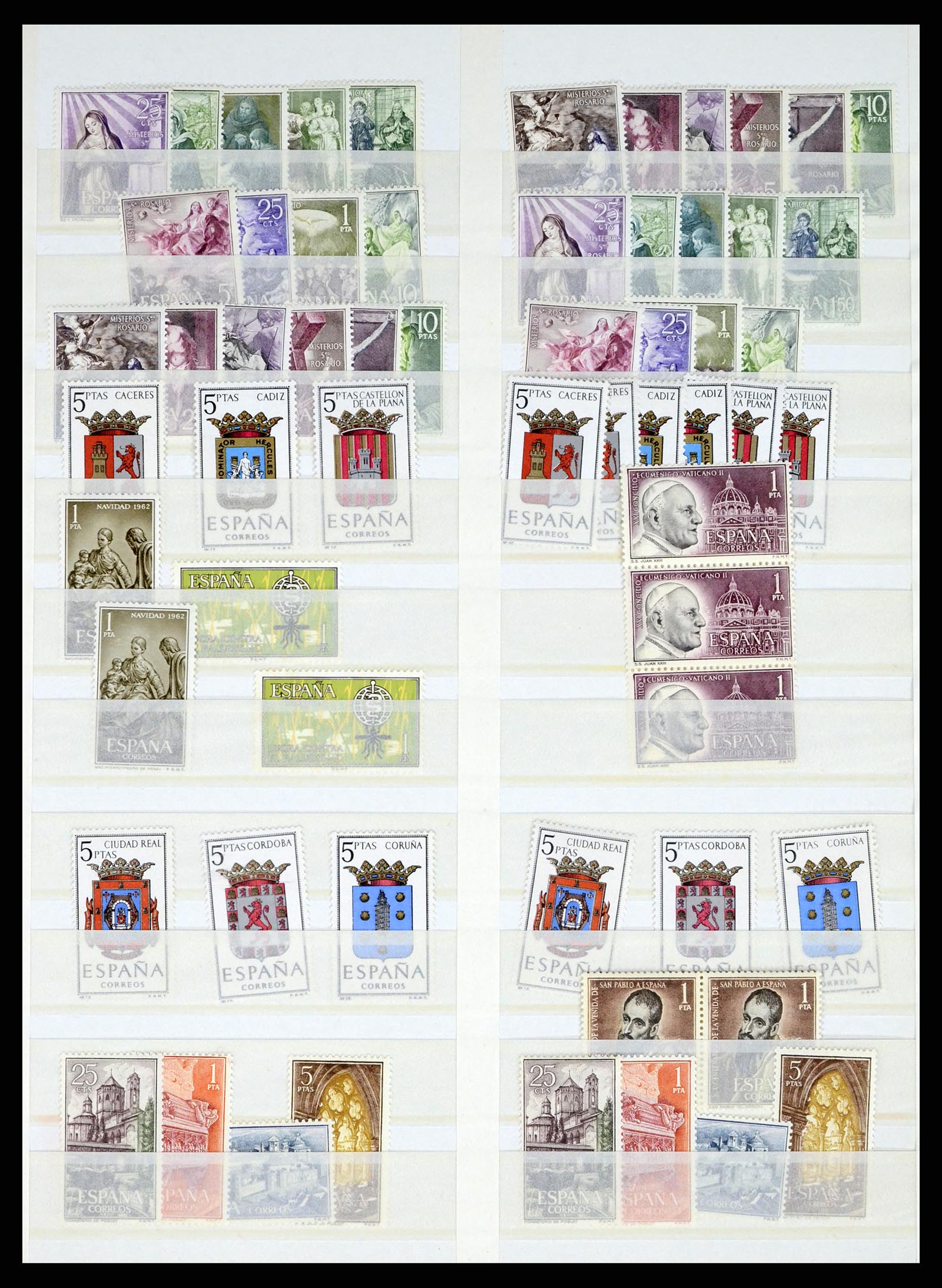 37124 086 - Stamp collection 37124 Spain 1850-2000.