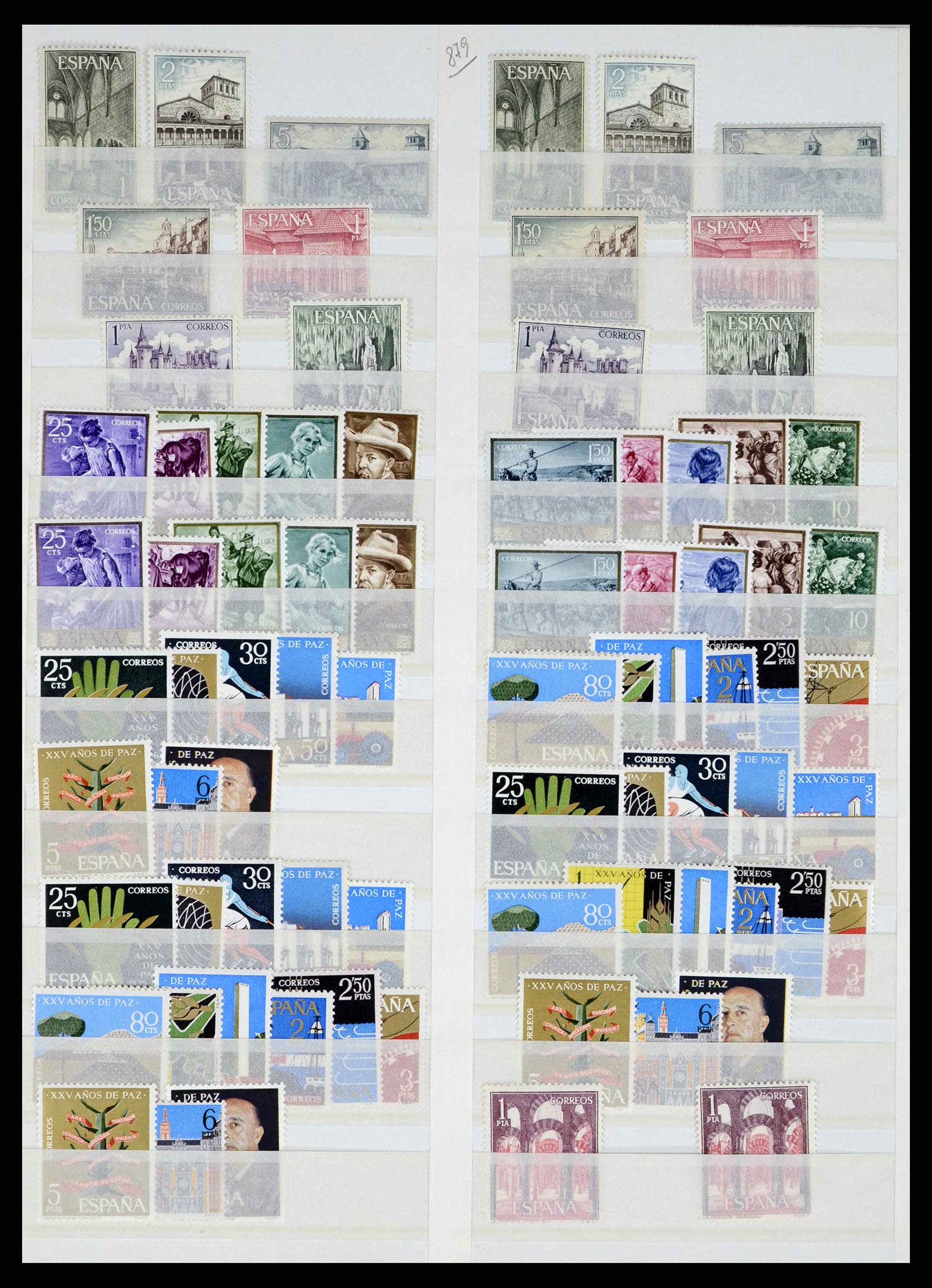 37124 089 - Stamp collection 37124 Spain 1850-2000.