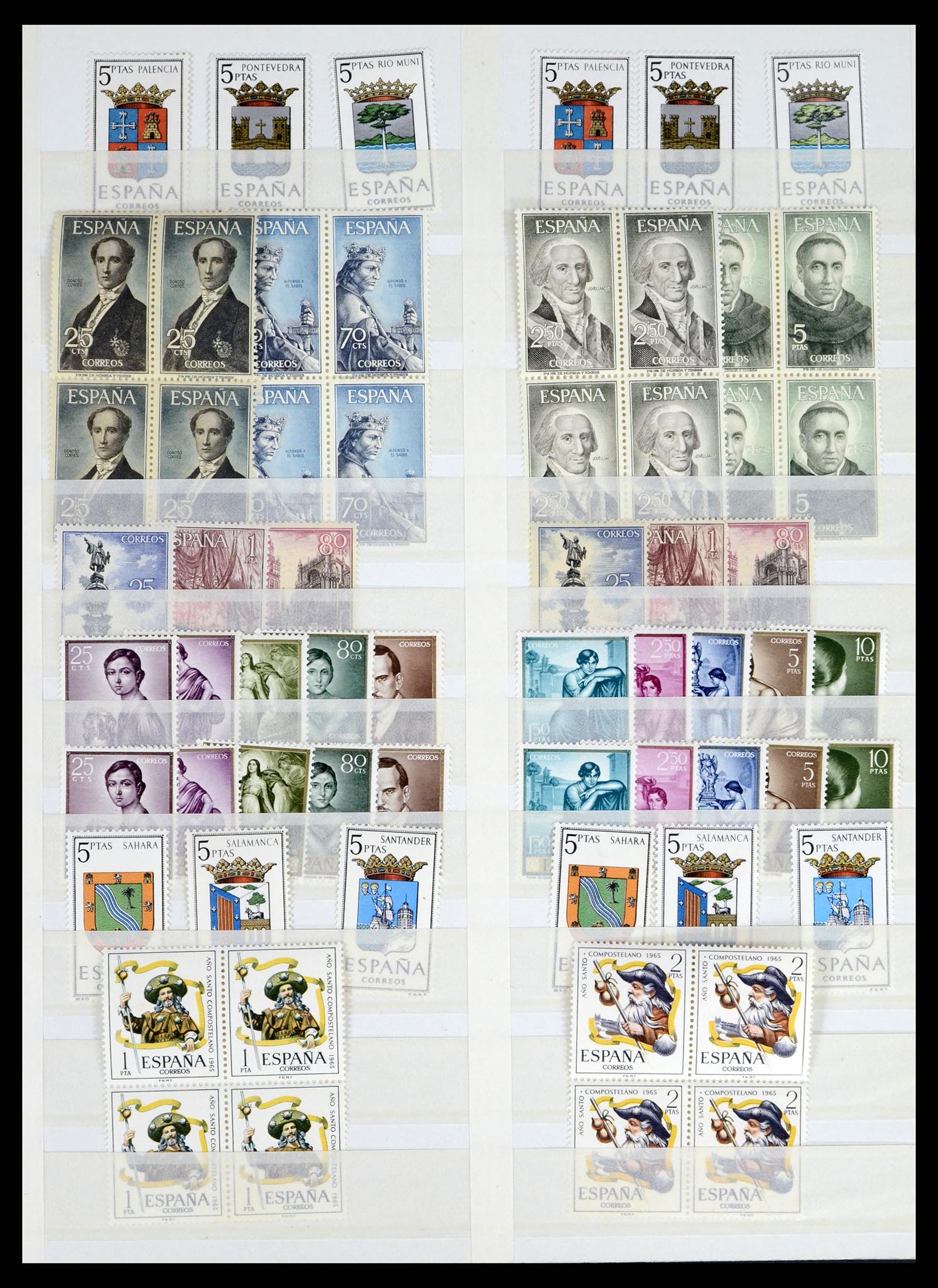 37124 092 - Stamp collection 37124 Spain 1850-2000.