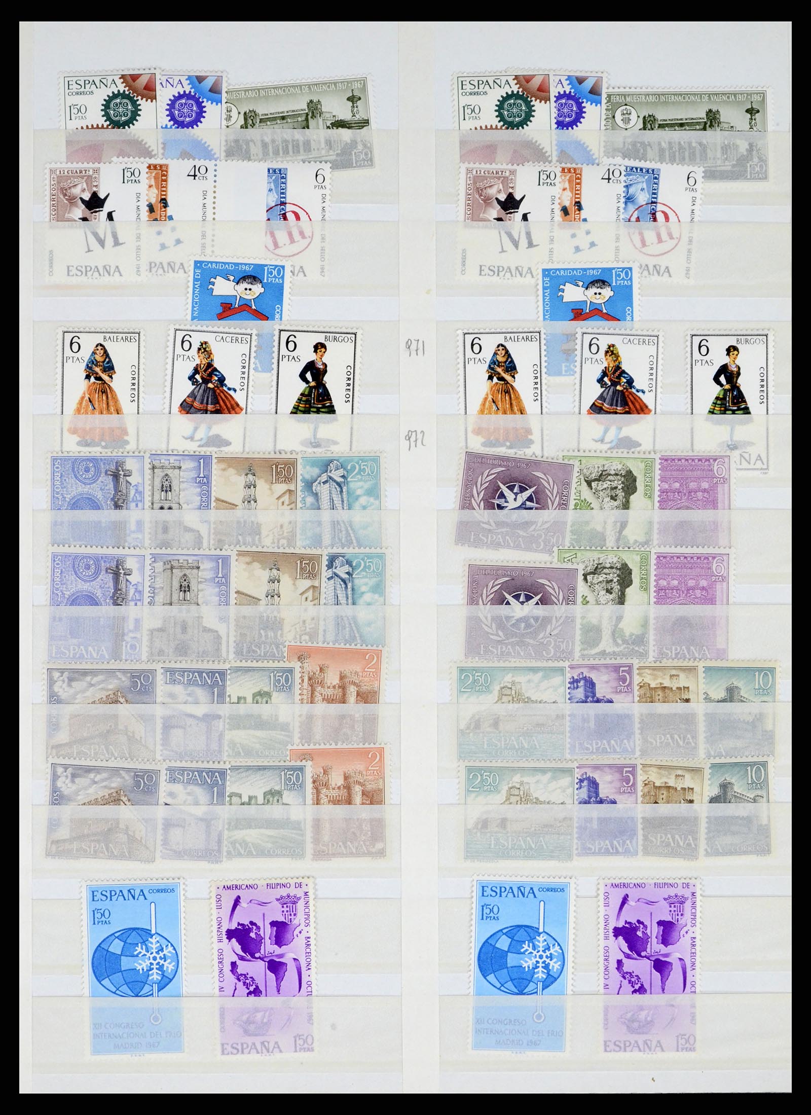 37124 098 - Stamp collection 37124 Spain 1850-2000.