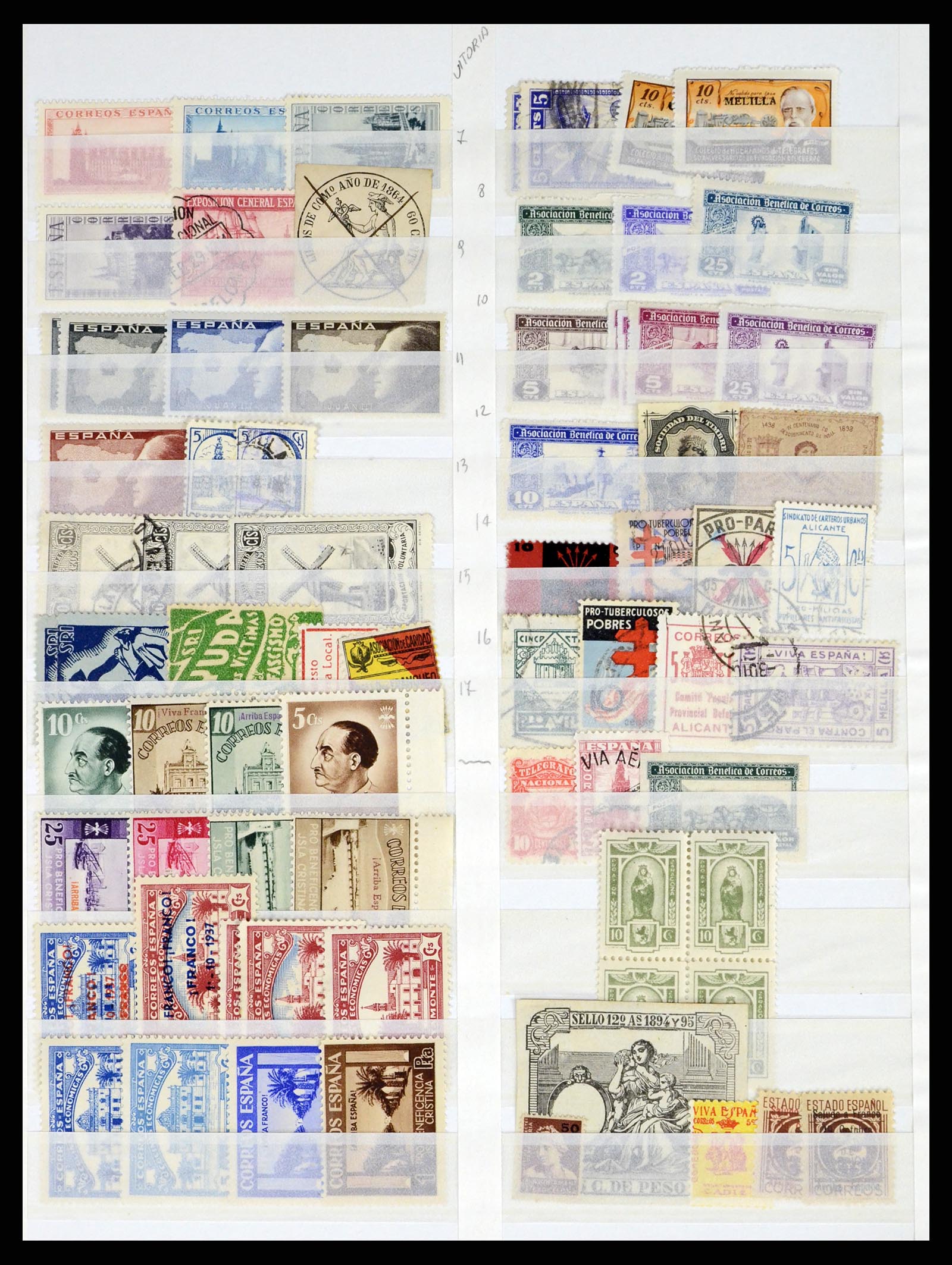 37124 218 - Stamp collection 37124 Spain 1850-2000.