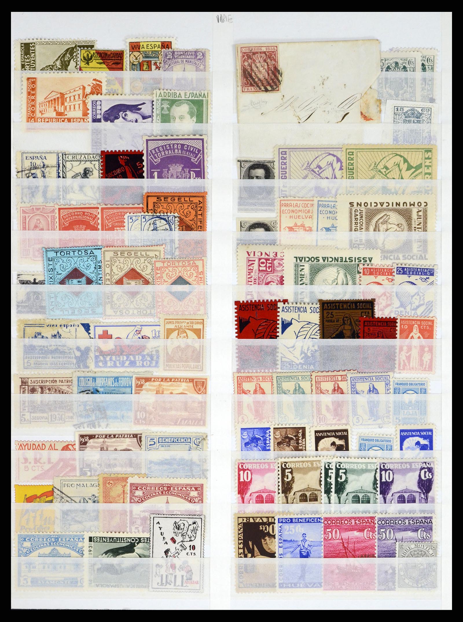 37124 219 - Stamp collection 37124 Spain 1850-2000.