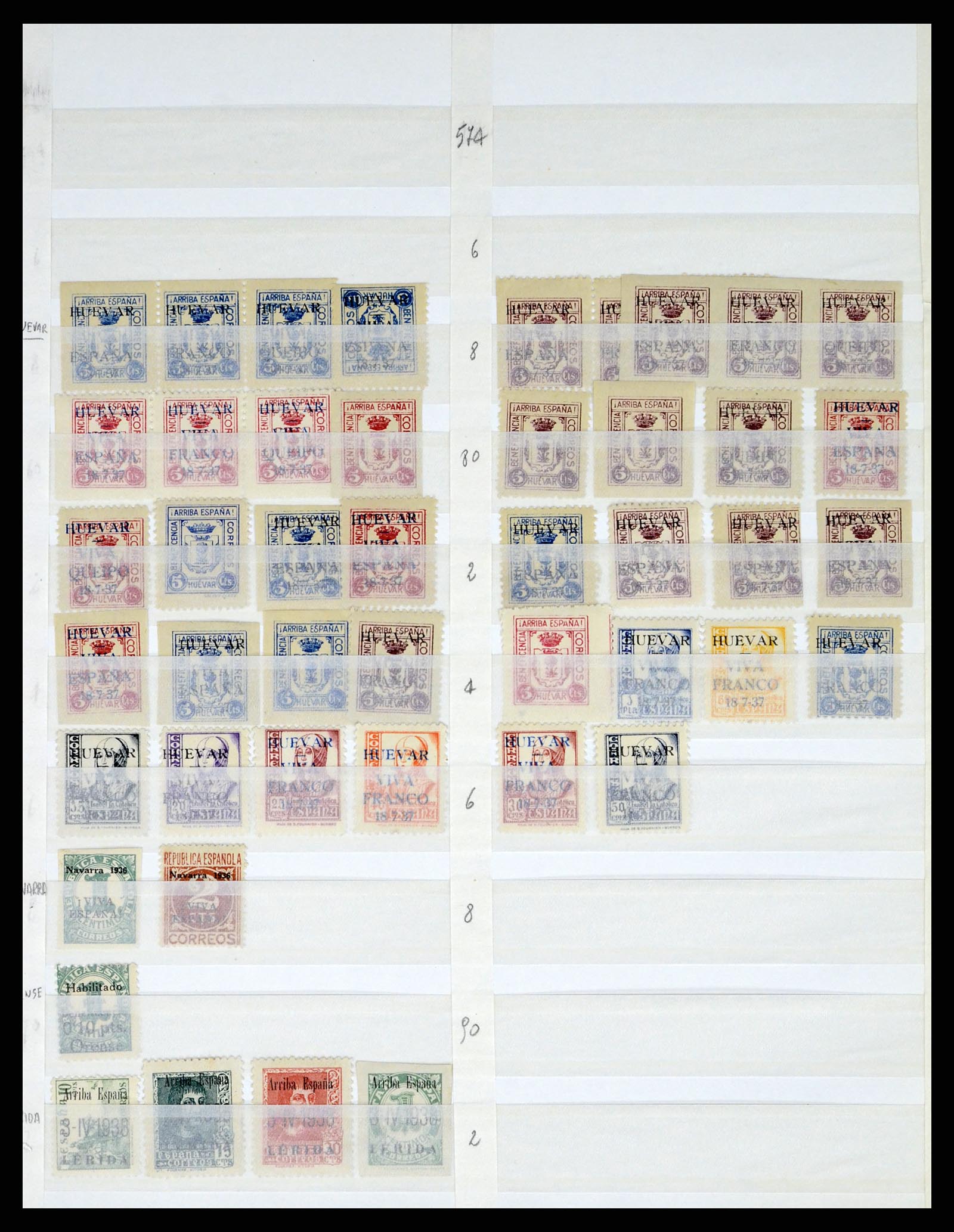 37124 222 - Postzegelverzameling 37124 Spanje 1850-2000.