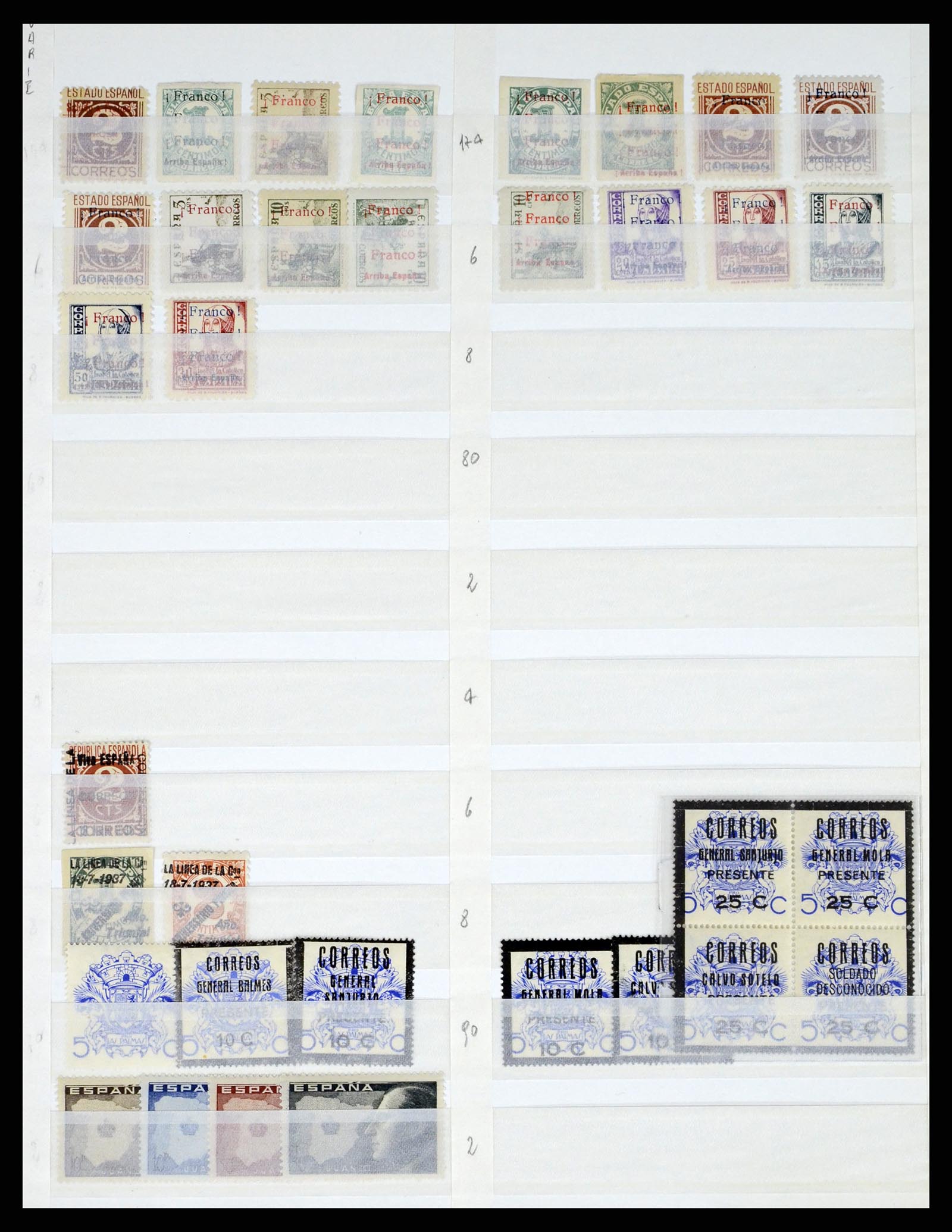 37124 224 - Postzegelverzameling 37124 Spanje 1850-2000.