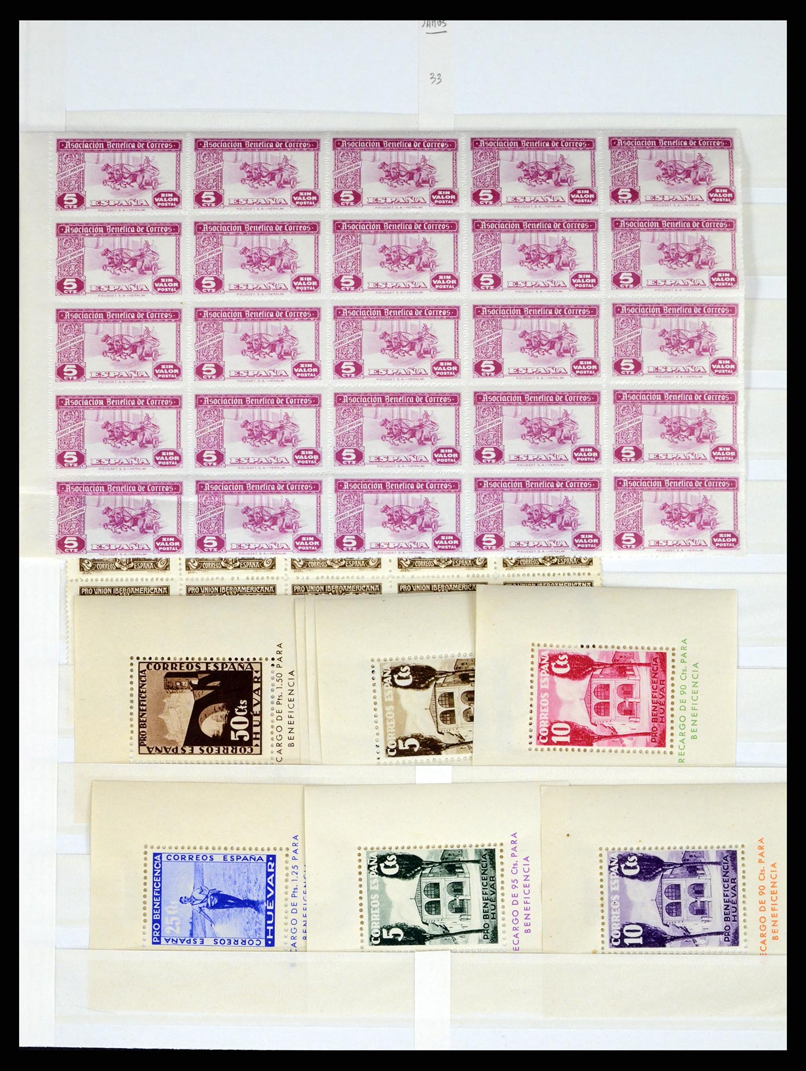 37124 228 - Postzegelverzameling 37124 Spanje 1850-2000.