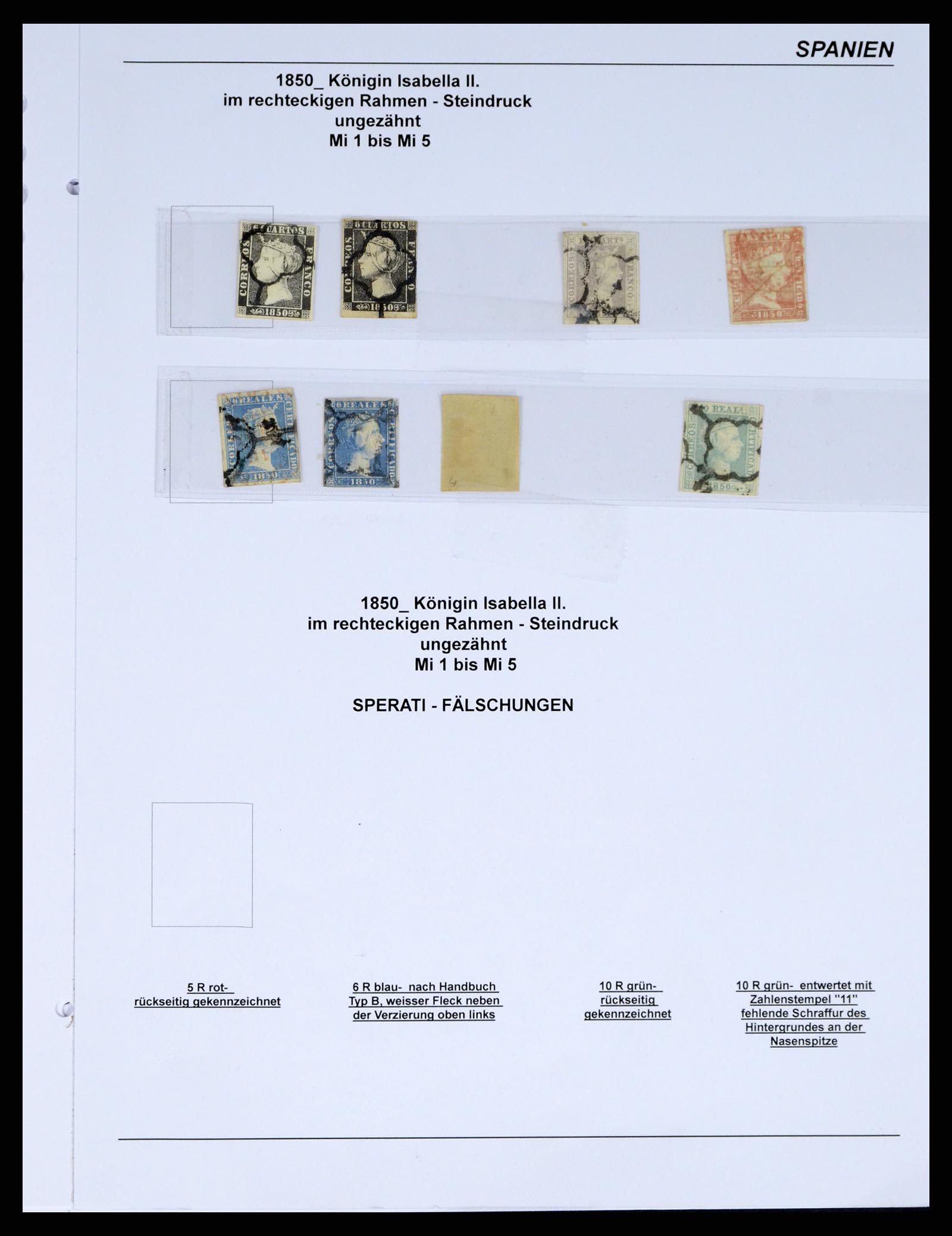 37124 229 - Postzegelverzameling 37124 Spanje 1850-2000.
