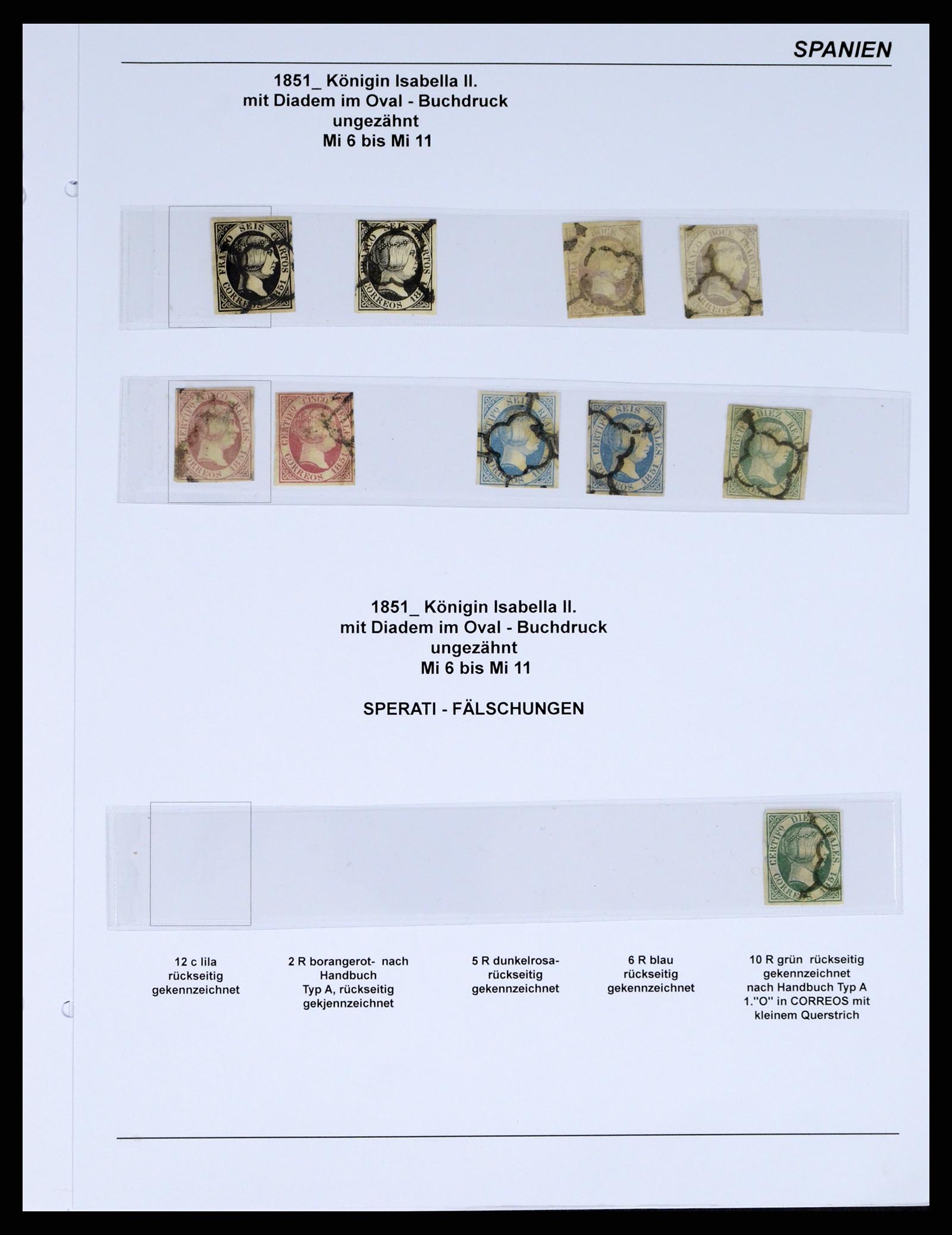 37124 230 - Postzegelverzameling 37124 Spanje 1850-2000.