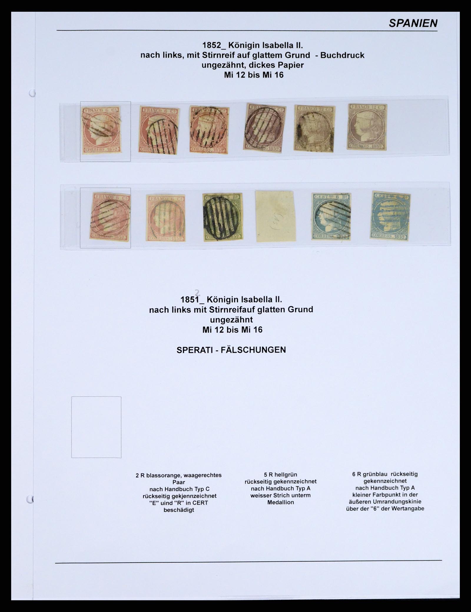 37124 231 - Postzegelverzameling 37124 Spanje 1850-2000.