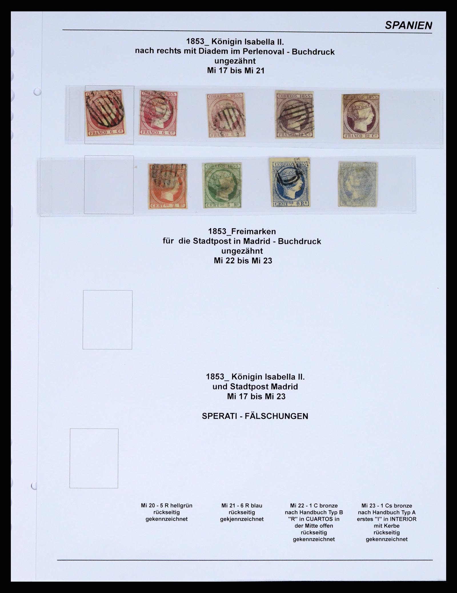 37124 232 - Postzegelverzameling 37124 Spanje 1850-2000.
