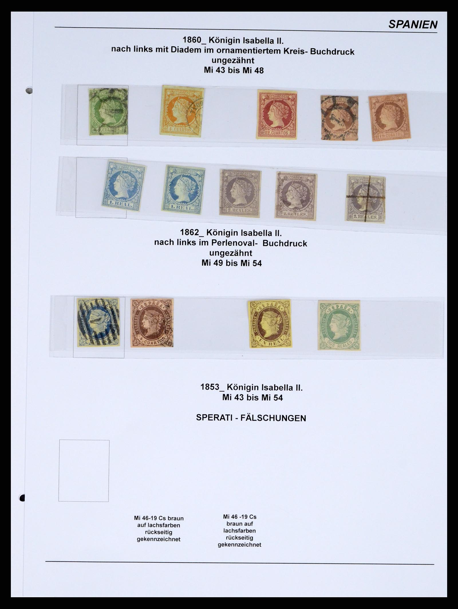 37124 233 - Postzegelverzameling 37124 Spanje 1850-2000.