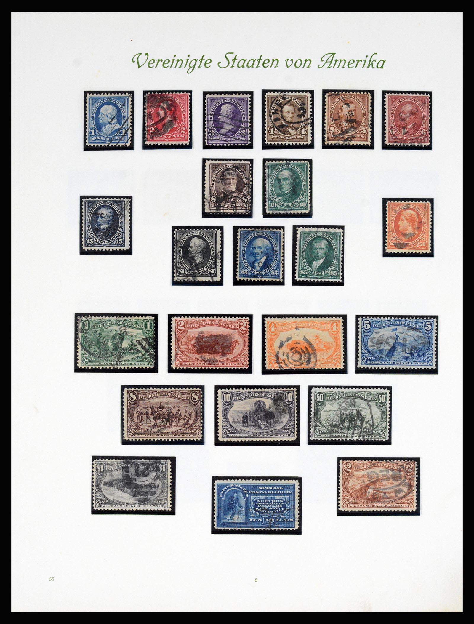 37125 007 - Stamp collection 37125 USA supercollection 1847-1963.