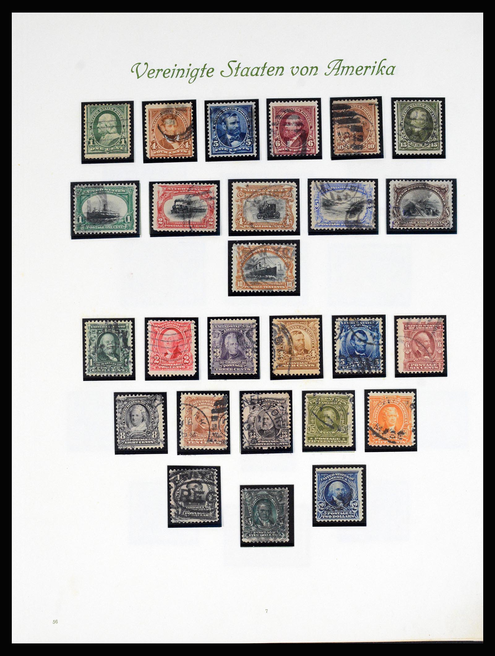 37125 008 - Stamp collection 37125 USA supercollection 1847-1963.