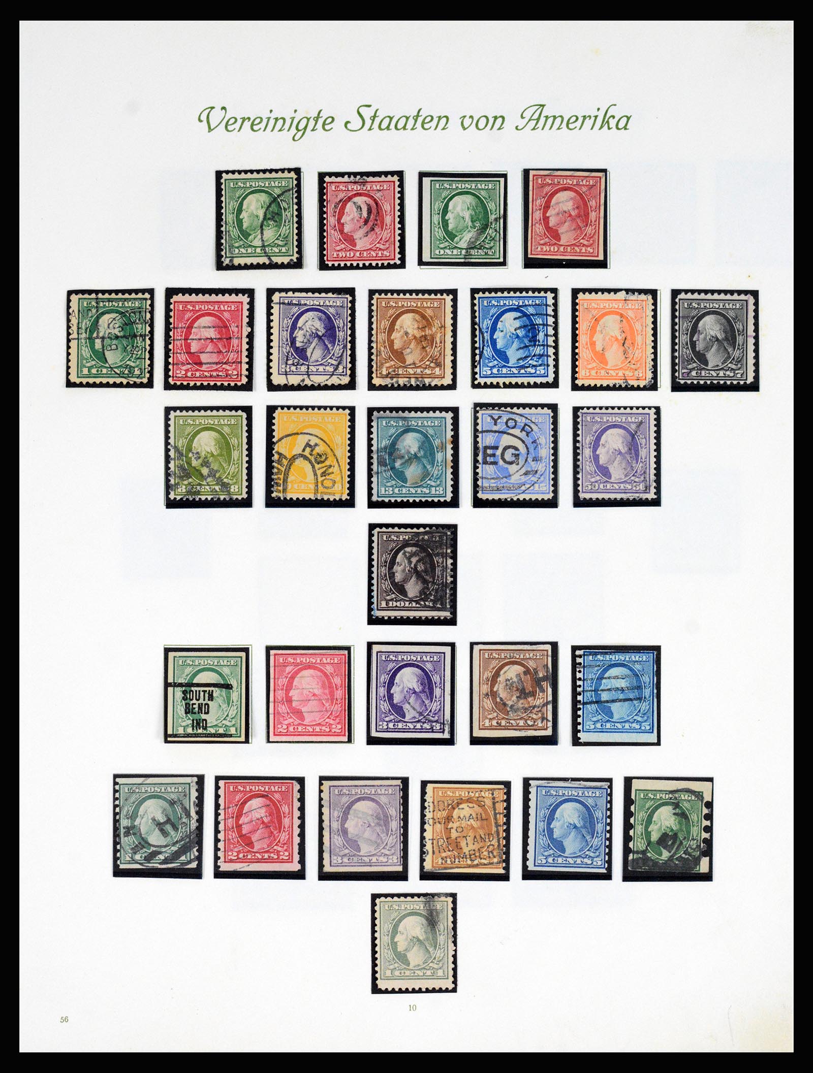 37125 011 - Stamp collection 37125 USA supercollection 1847-1963.
