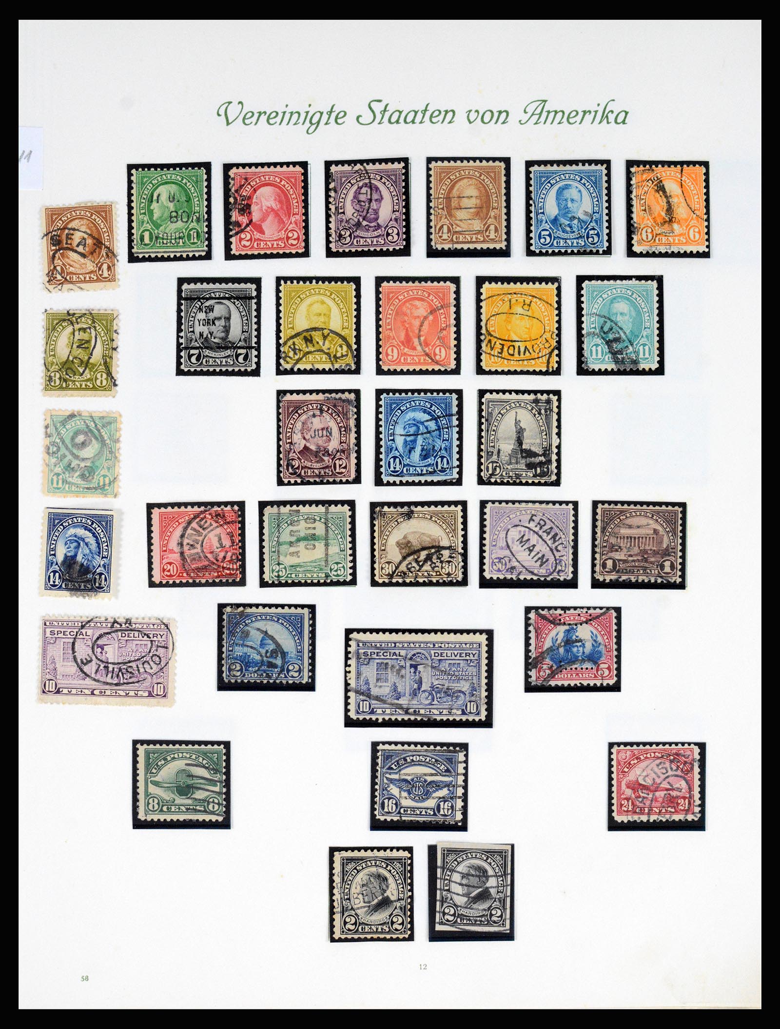 37125 013 - Stamp collection 37125 USA supercollection 1847-1963.