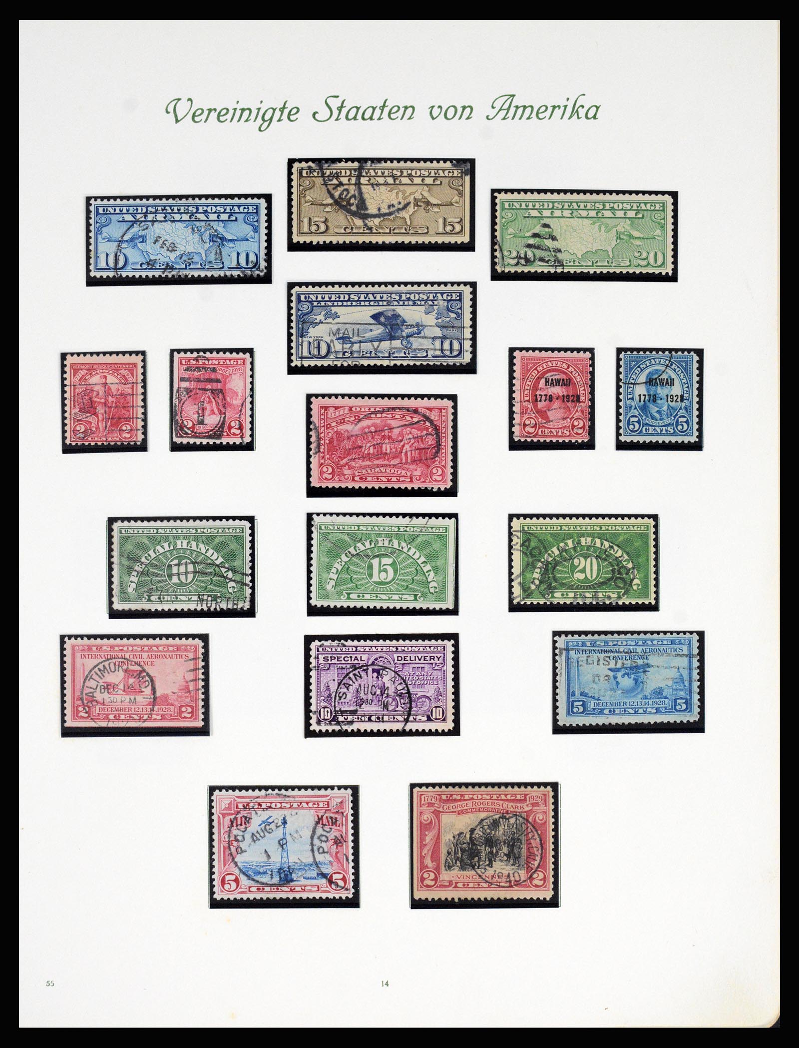 37125 015 - Stamp collection 37125 USA supercollection 1847-1963.