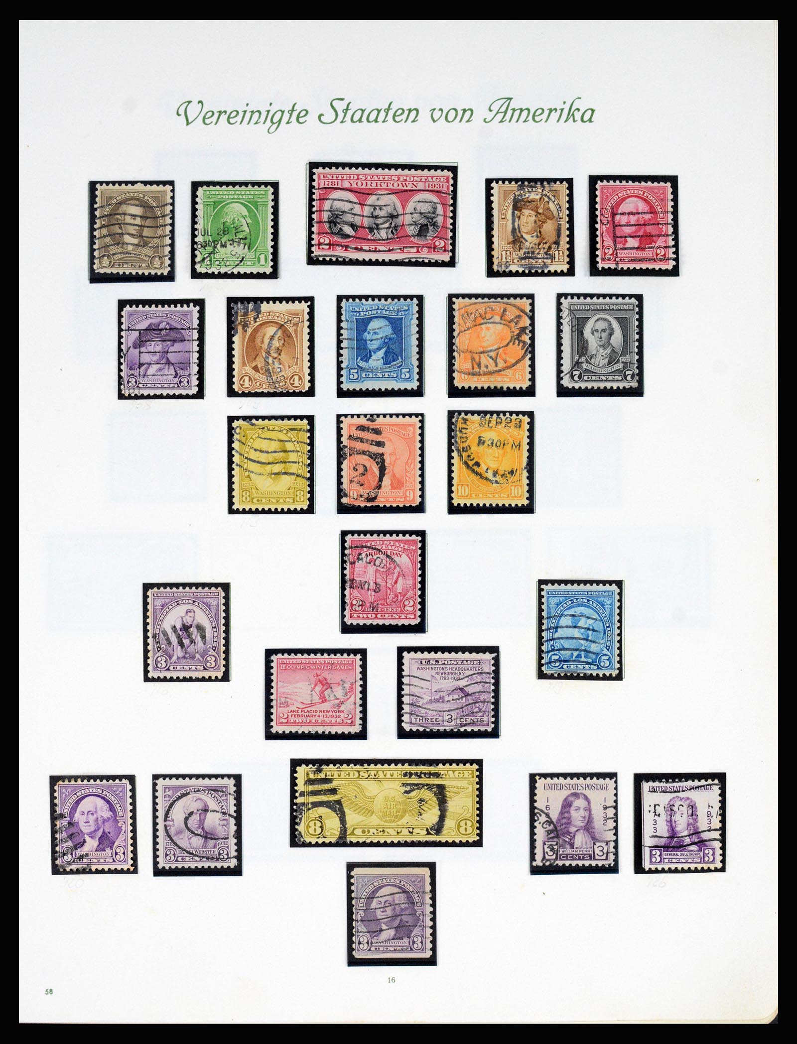 37125 017 - Postzegelverzameling 37125 USA supercollectie 1847-1963.