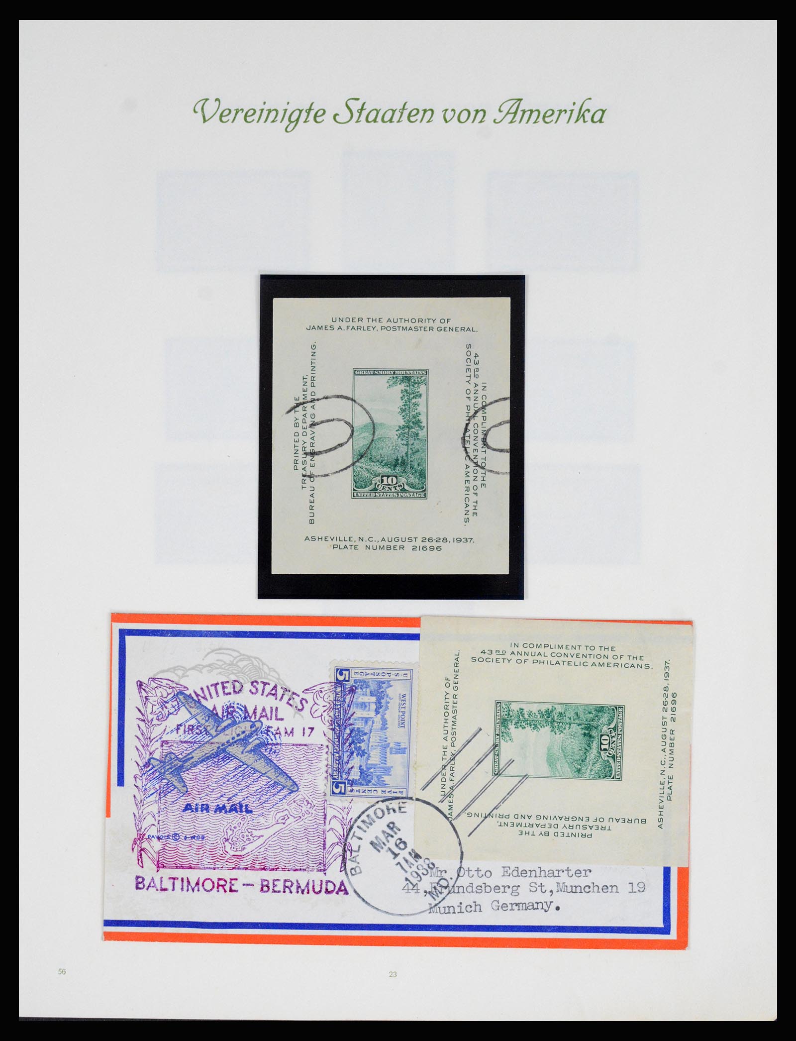 37125 024 - Stamp collection 37125 USA supercollection 1847-1963.