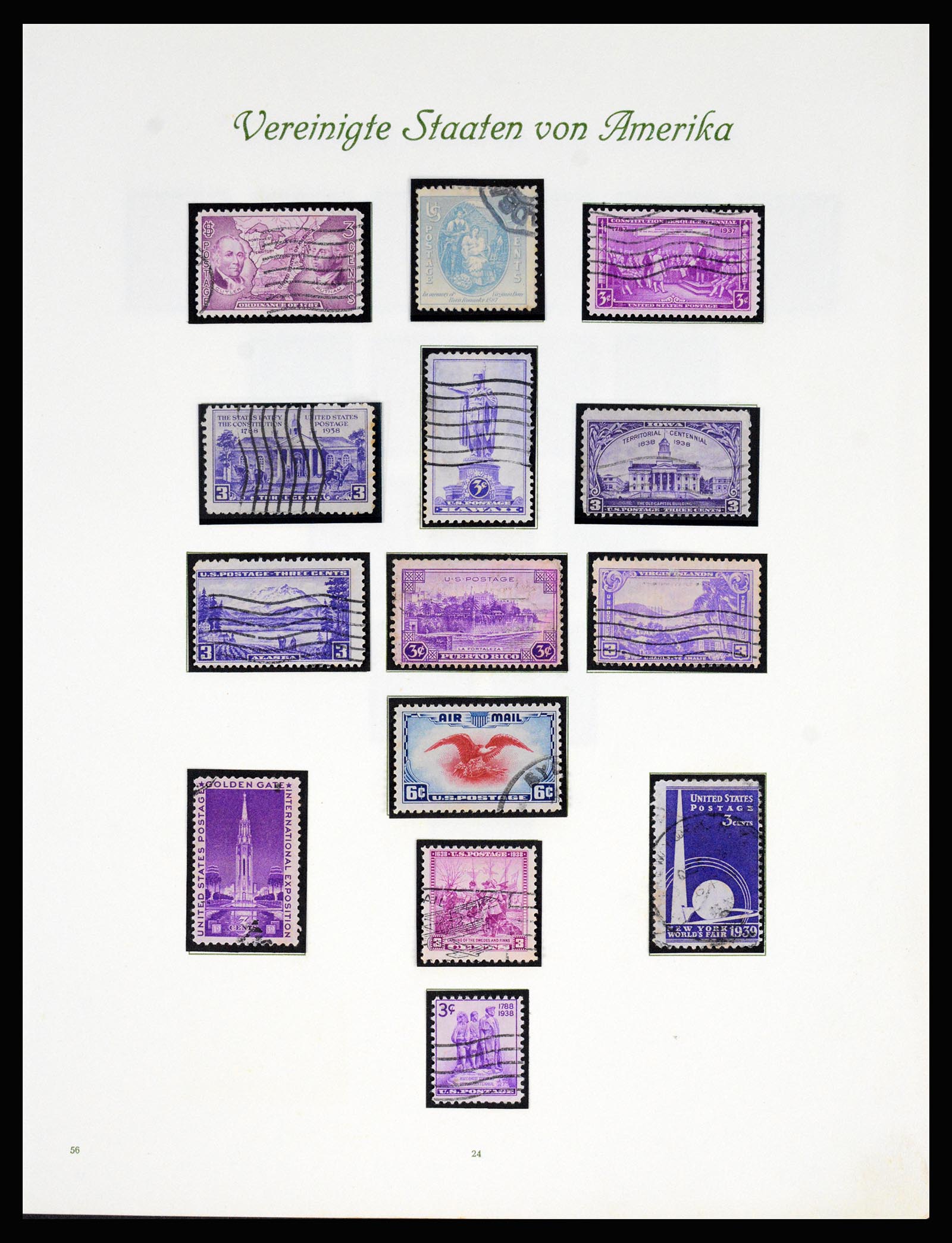 37125 025 - Postzegelverzameling 37125 USA supercollectie 1847-1963.