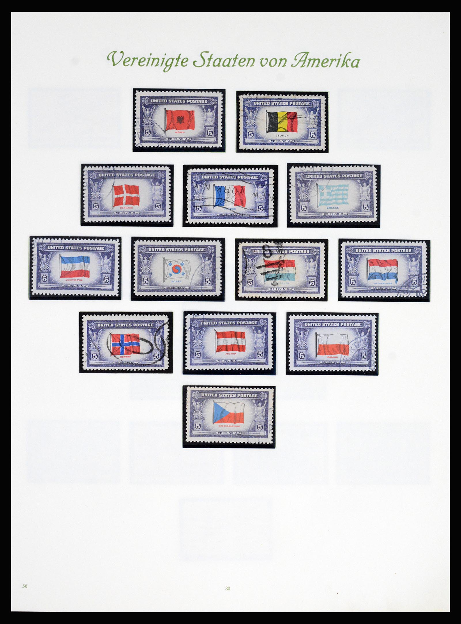 37125 031 - Postzegelverzameling 37125 USA supercollectie 1847-1963.