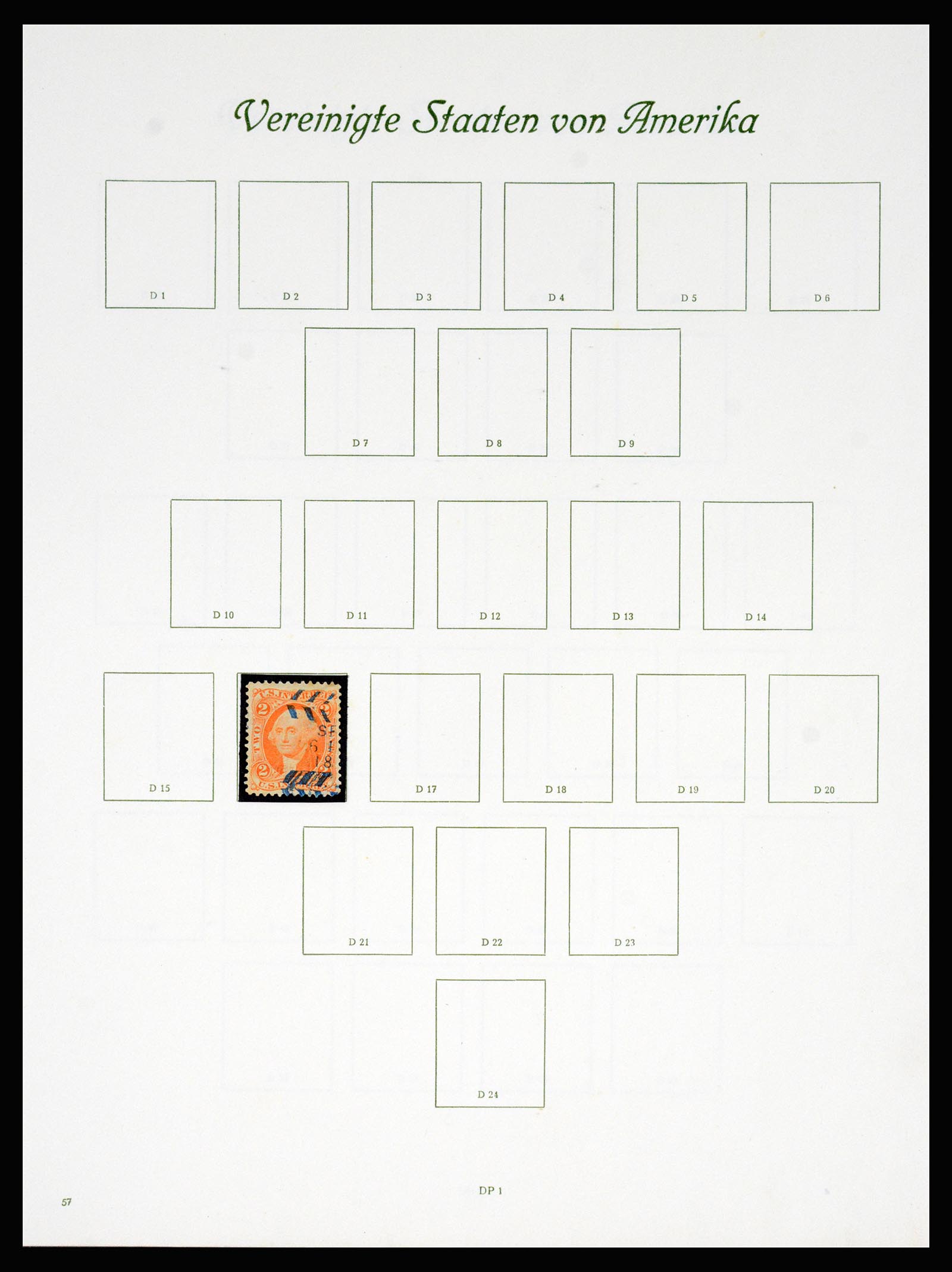 37125 056 - Postzegelverzameling 37125 USA supercollectie 1847-1963.