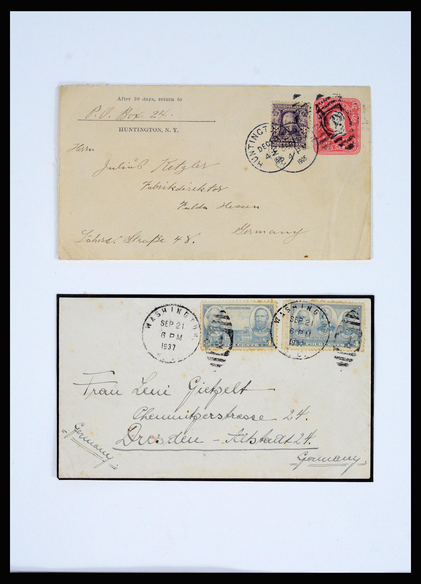 37125 065 - Postzegelverzameling 37125 USA supercollectie 1847-1963.