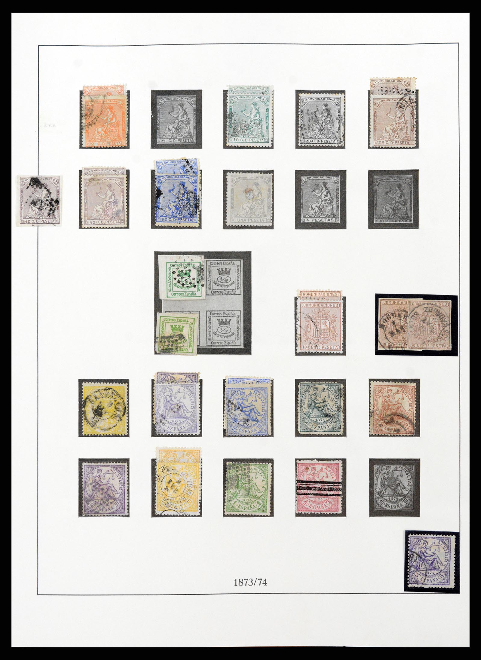 37126 011 - Stamp collection 37126 Spain and colonies 1850-1976.