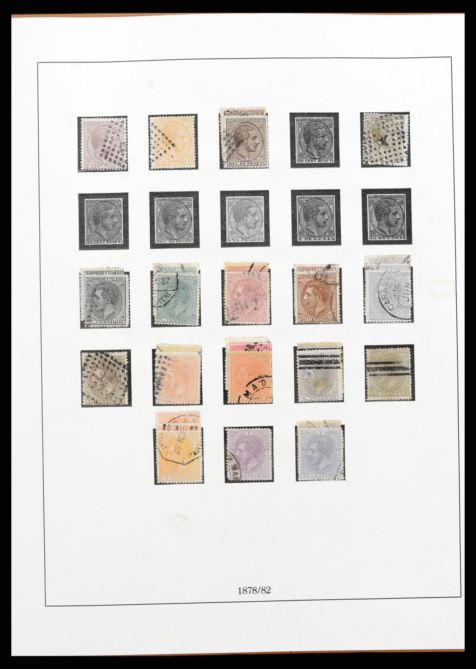 37126 013 - Stamp collection 37126 Spain and colonies 1850-1976.