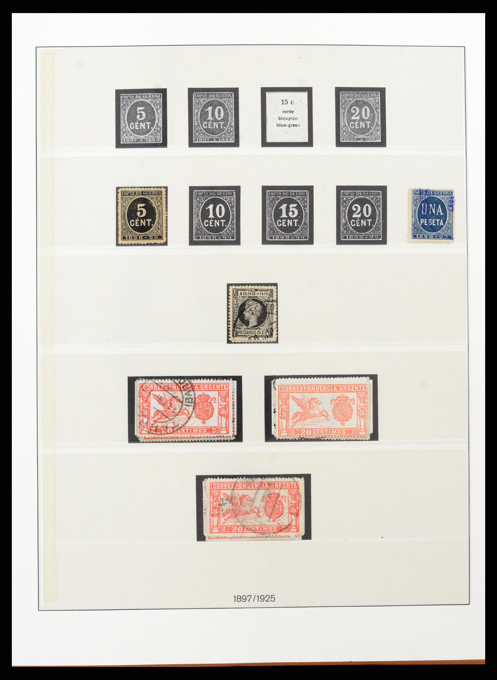 37126 015 - Stamp collection 37126 Spain and colonies 1850-1976.