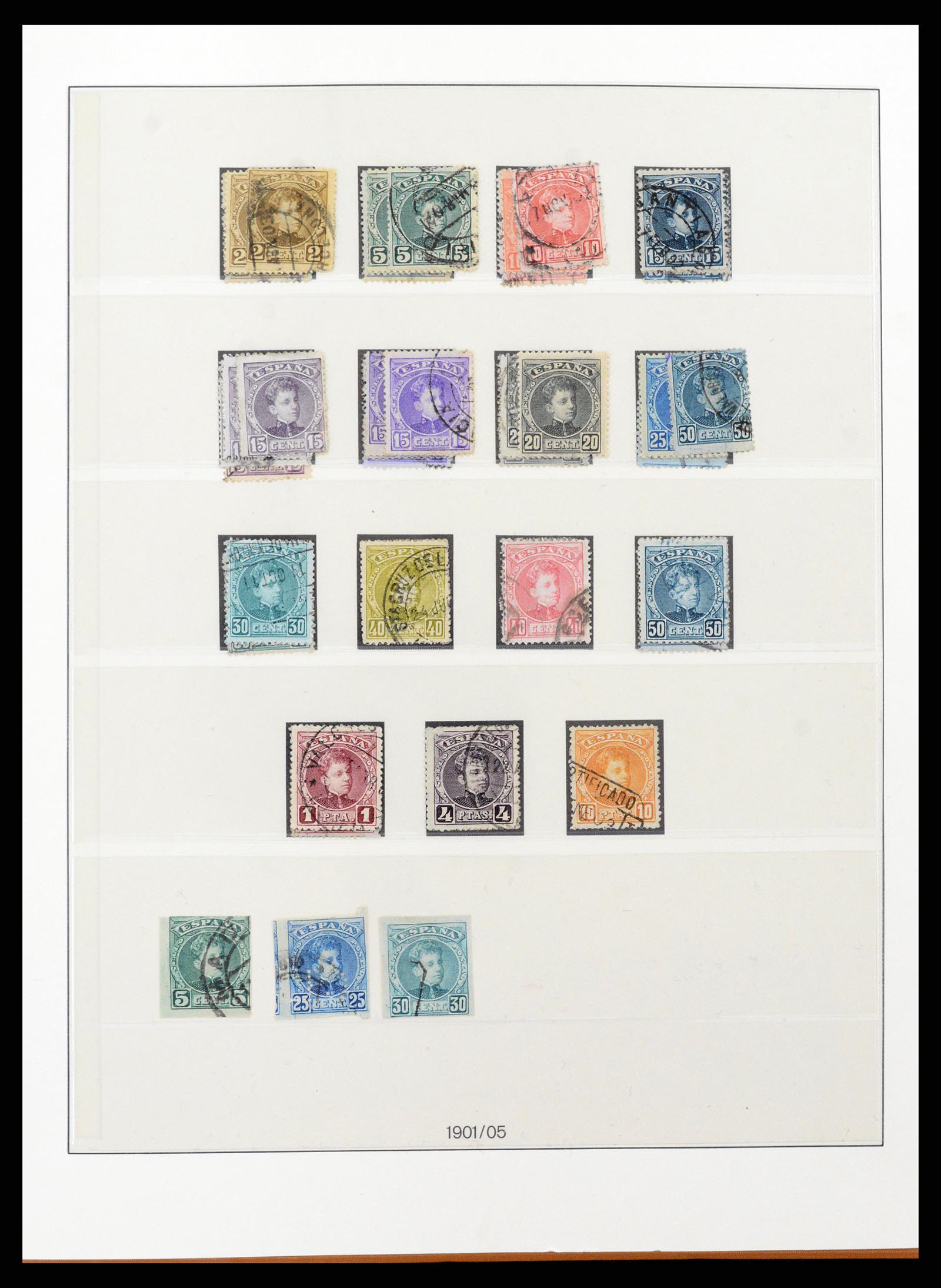 37126 016 - Stamp collection 37126 Spain and colonies 1850-1976.