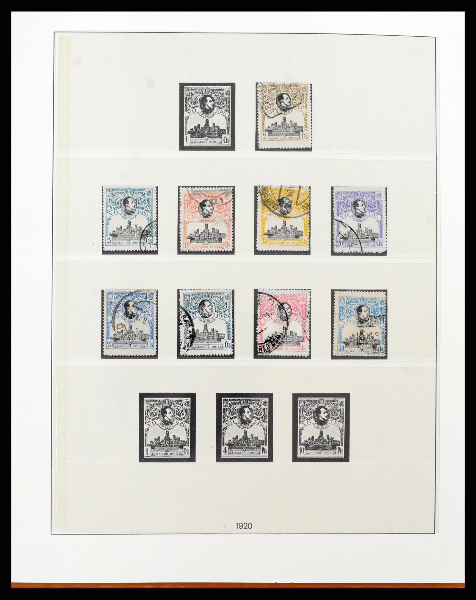 37126 021 - Postzegelverzameling 37126 Spanje en koloniën 1850-1976.