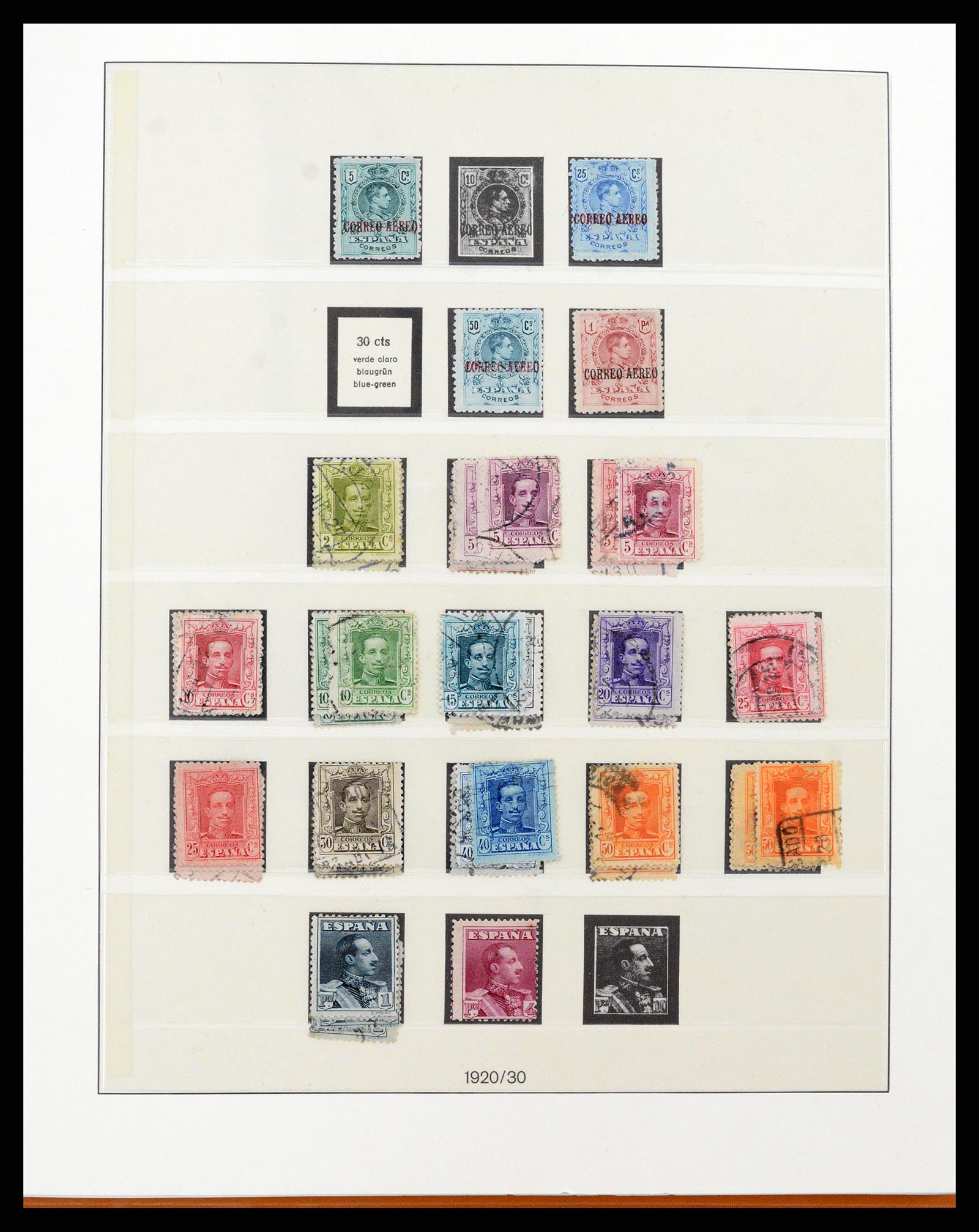 37126 022 - Postzegelverzameling 37126 Spanje en koloniën 1850-1976.