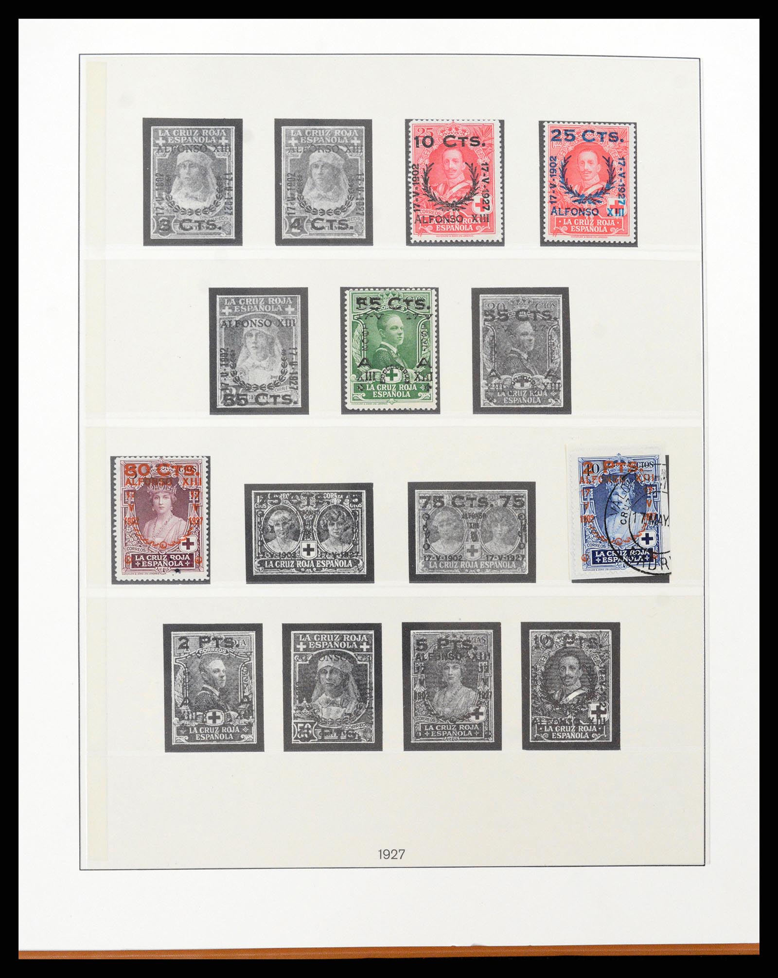 37126 027 - Postzegelverzameling 37126 Spanje en koloniën 1850-1976.